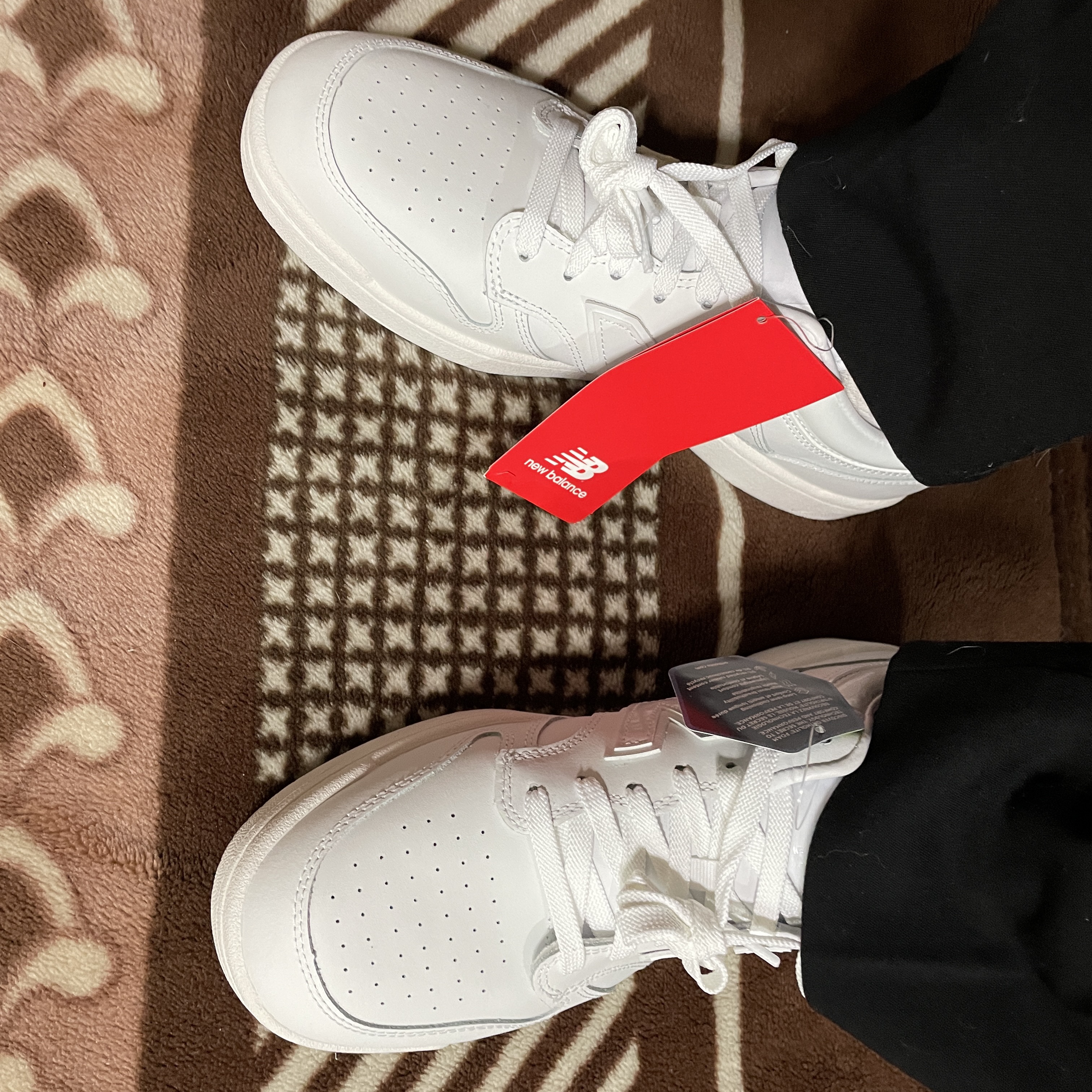 New Balance 480 White 착용 스타일 - 4