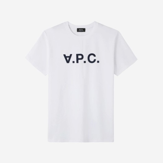 아페쎄 VPC 티셔츠 화이트 다크 네이비