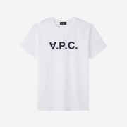 A.P.C. VPC T-Shirt White Dark Navy