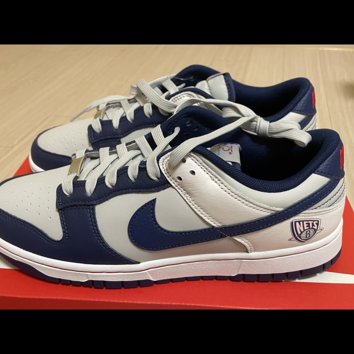 Nike x NBA Dunk Low Retro EMB Nets 착용 스타일