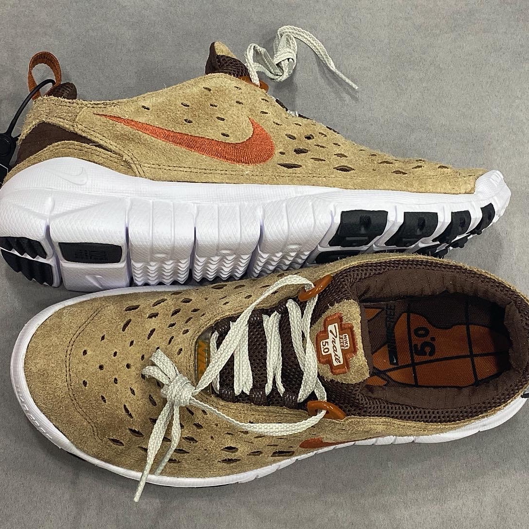 Nike Free Run Trail Dark Rriftwood 착용 스타일 - 4
