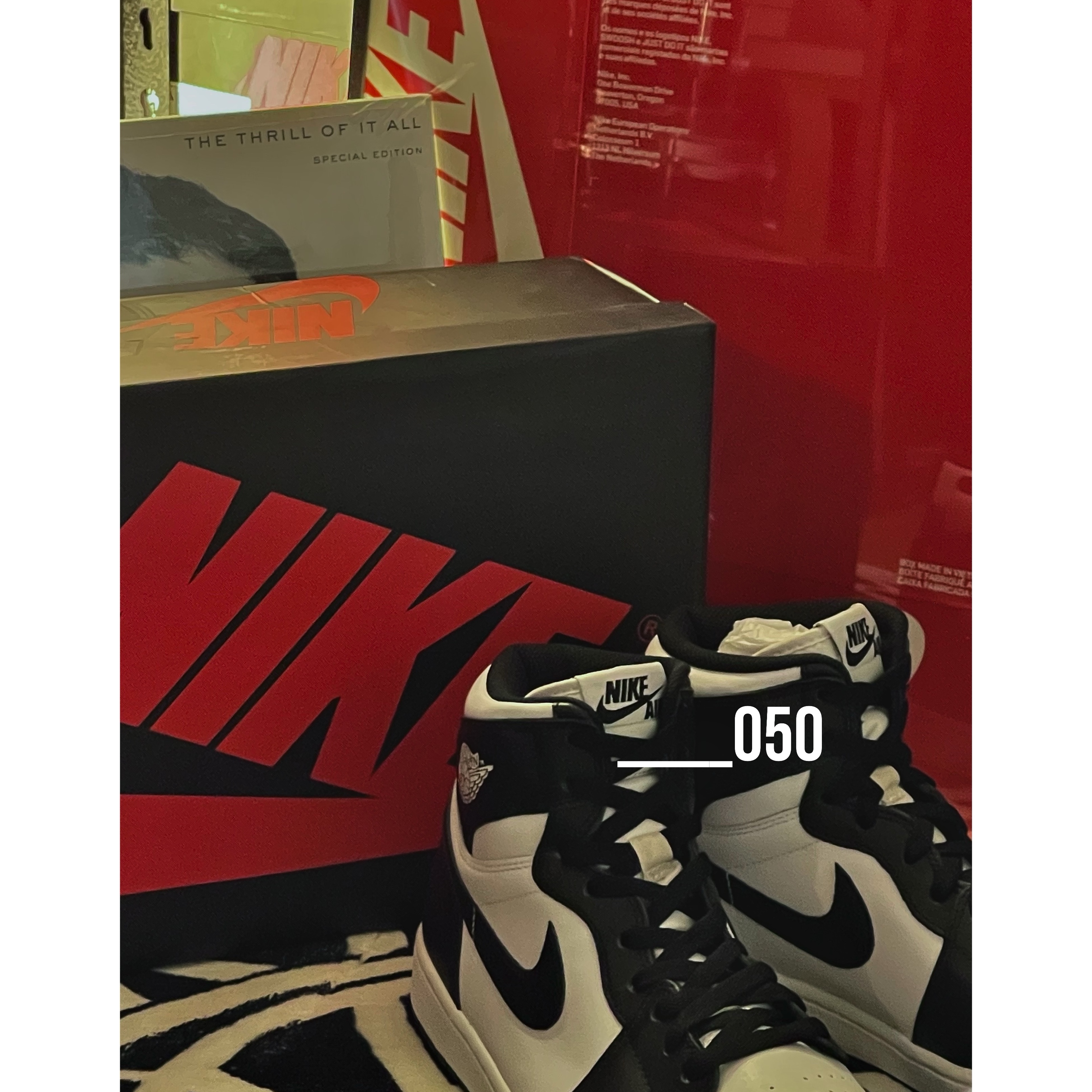 Jordan 1 Retro High OG Black White 2014, Nike Dunk Low Retro Black 착용 스타일 - 2