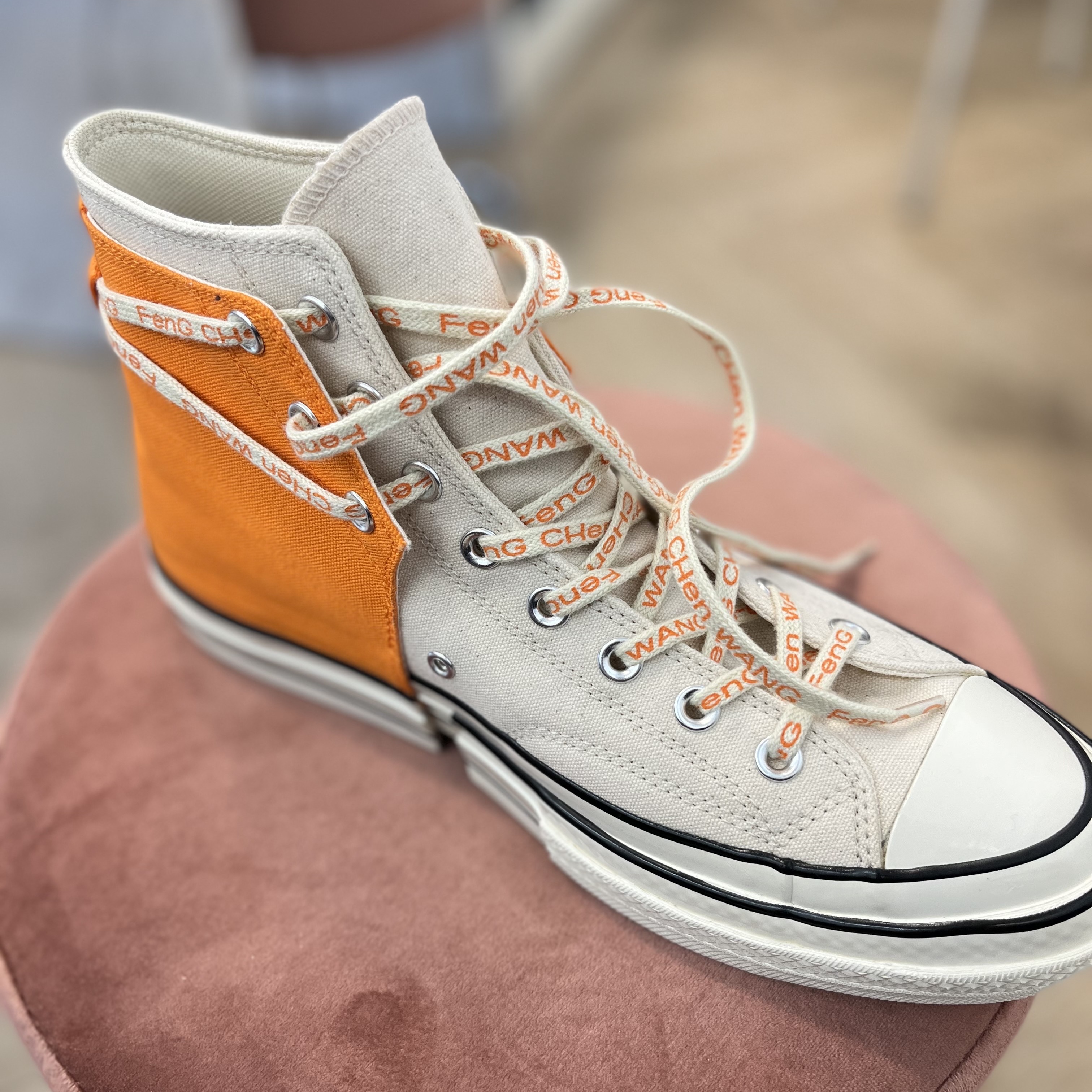 Converse x Feng Chen Wang Chuck 70 2-in-1 Persimmon Orange 착용 스타일