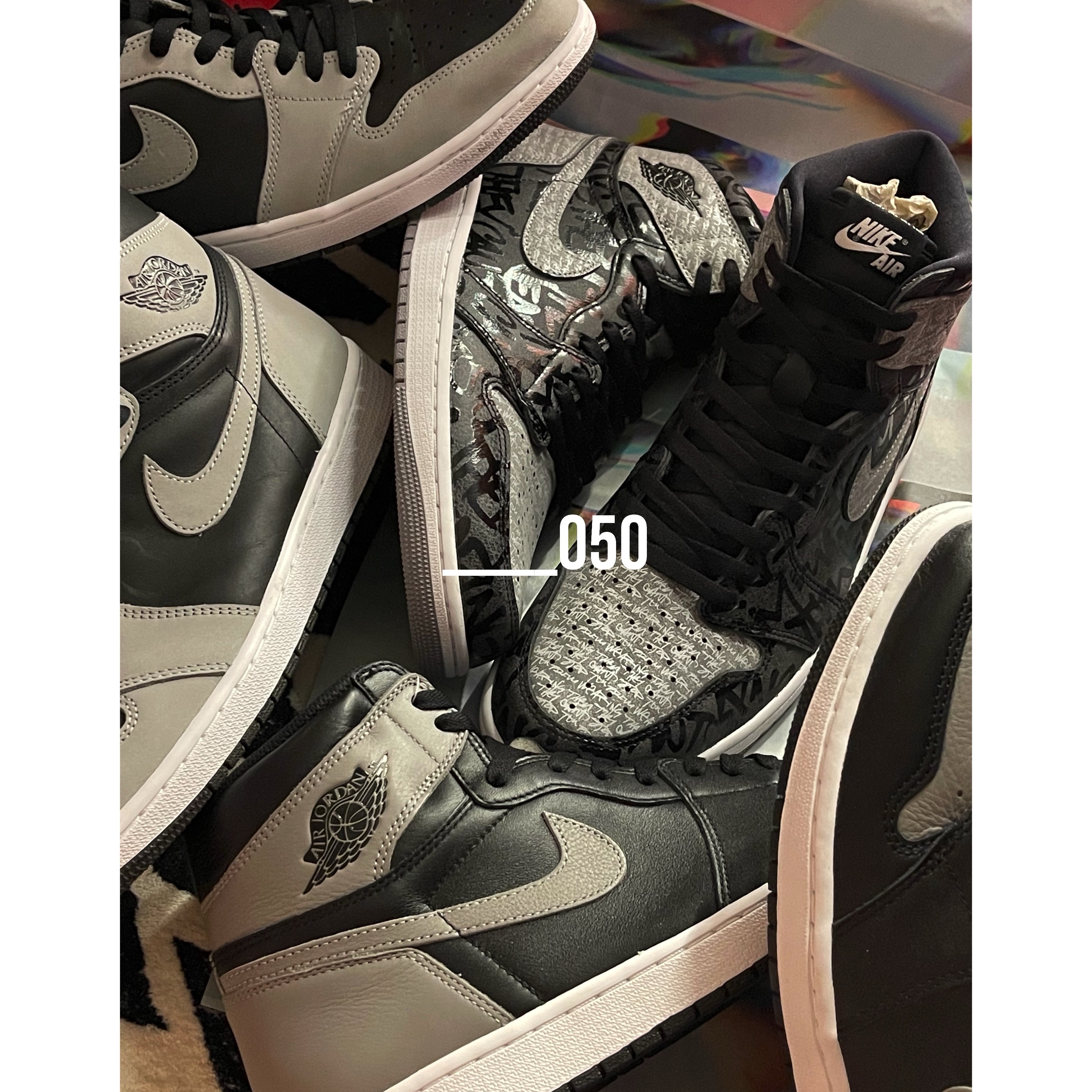 Jordan 1 Retro High OG Rebellionaire, Jordan 1 Retro High OG Shadow 2.0 착용 스타일 - 1