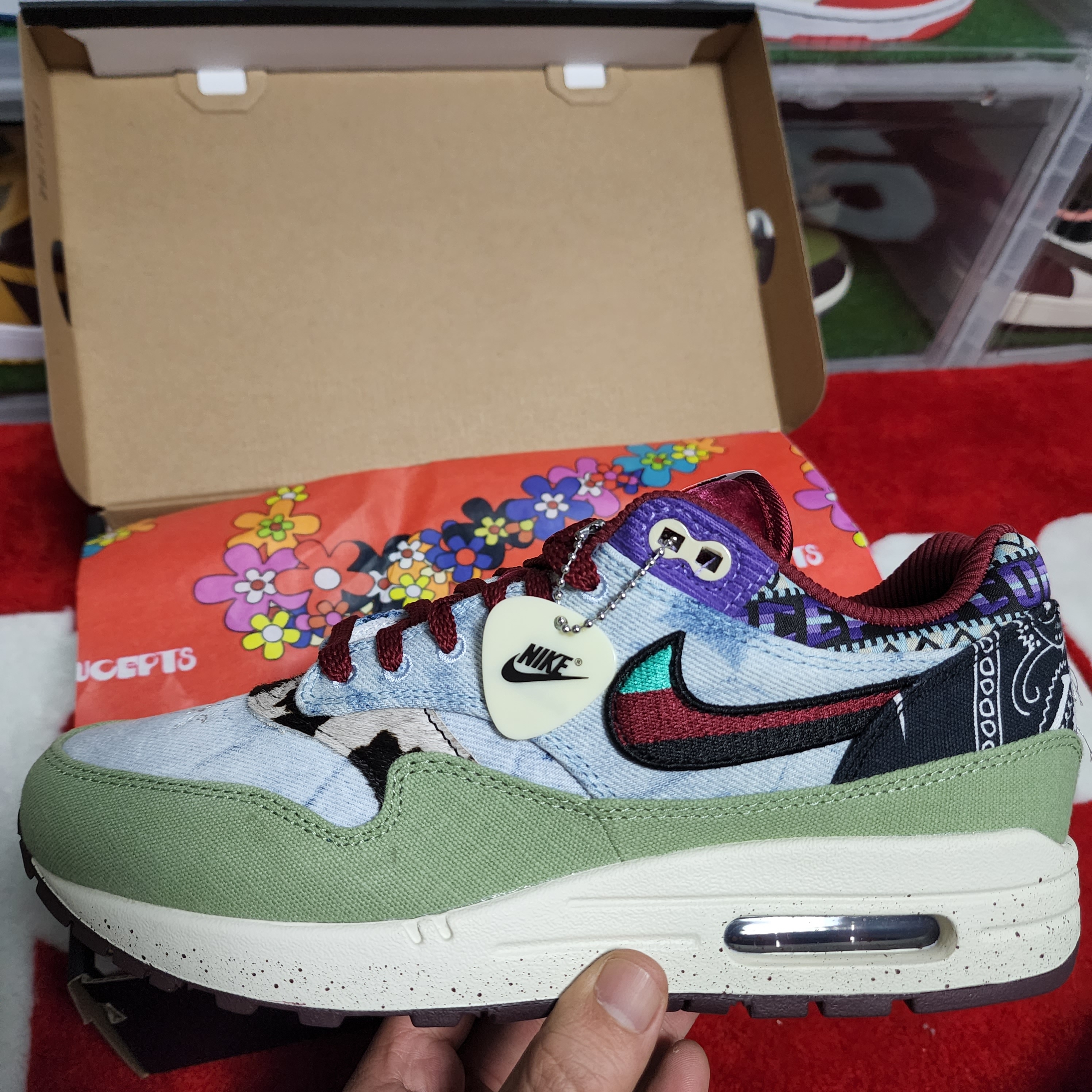 Nike x Concepts Air Max 1 SP Mellow 착용 스타일 - 2
