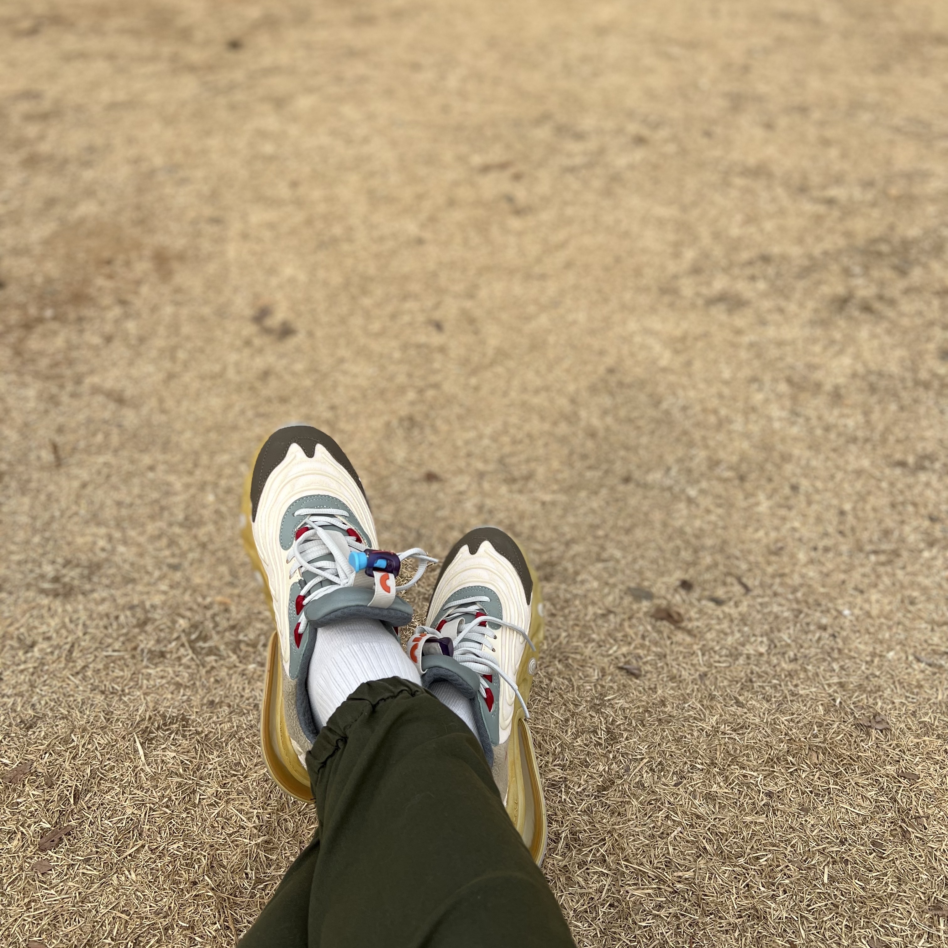 Nike x Travis Scott Air Max 270 React Cactus Trails 착용 스타일 - 2