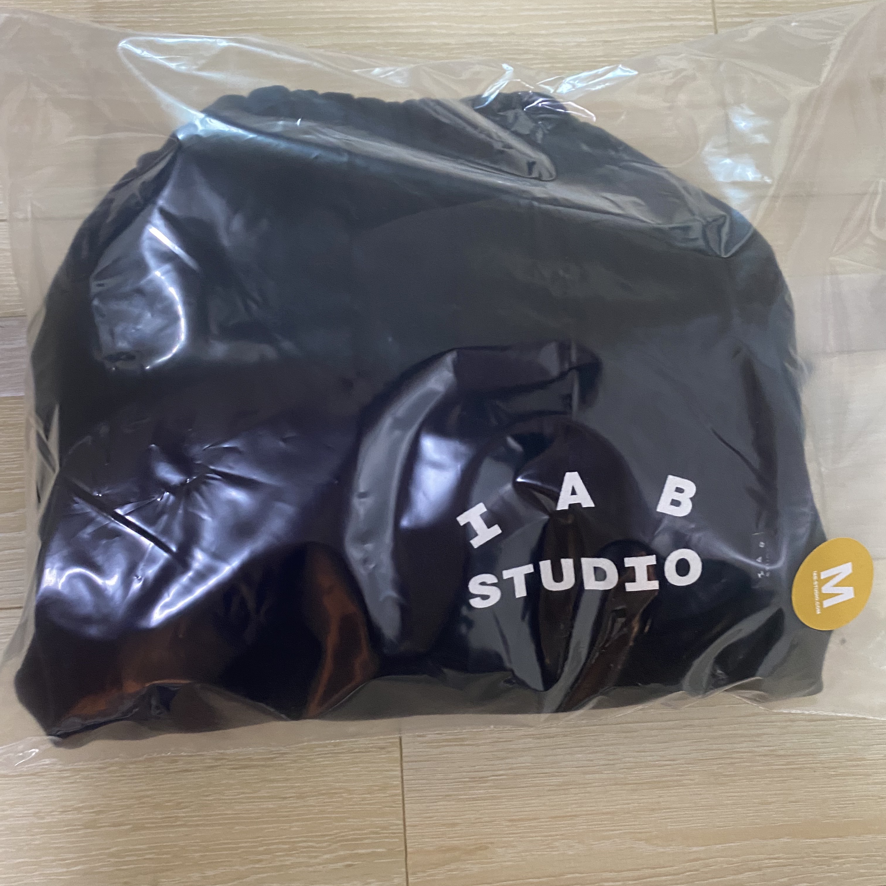 IAB Studio Sweatpants Black White - 22SS 착용 스타일