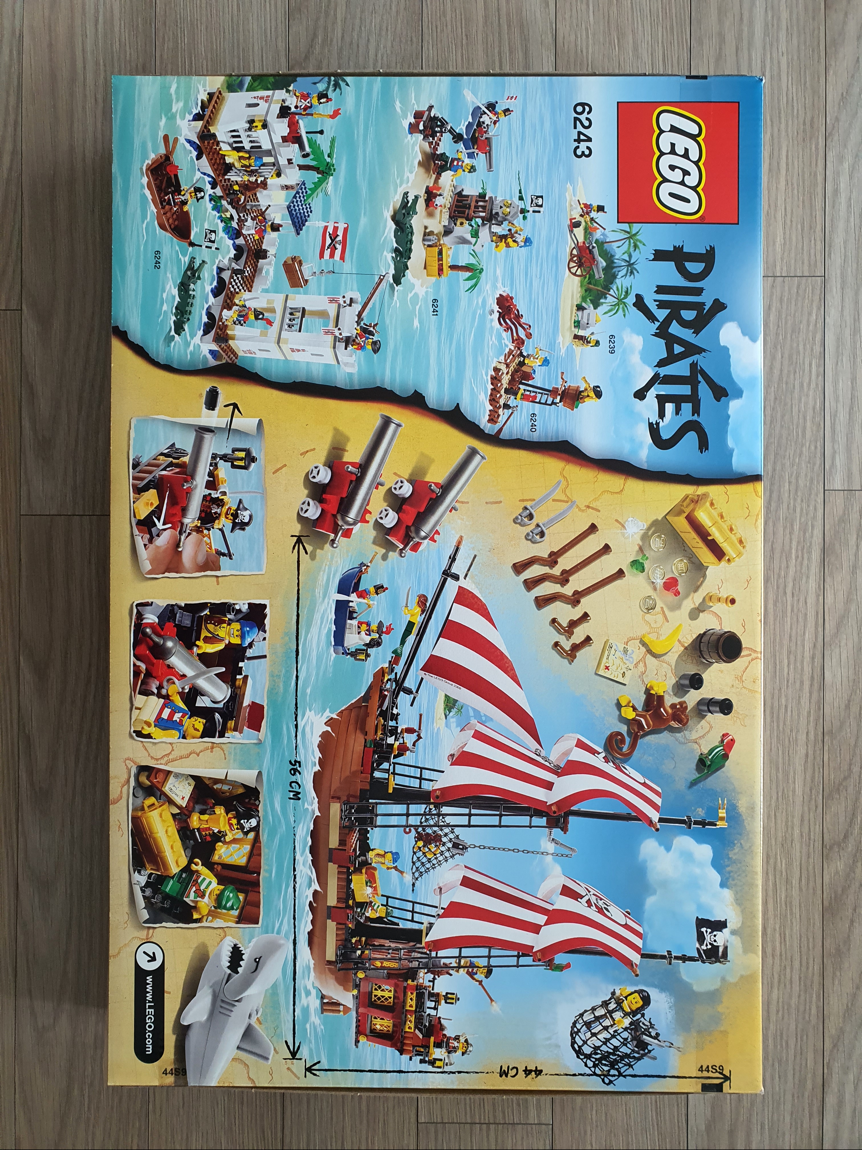 Lego Brickbeard's Bounty 착용 스타일 - 2