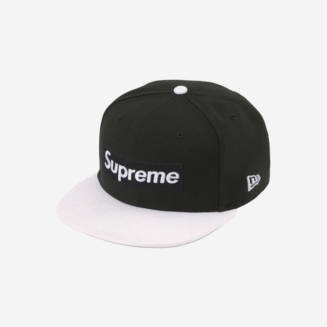 Supreme 2-Tone Box Logo New Era Black - 22SS 상세 이미지 1