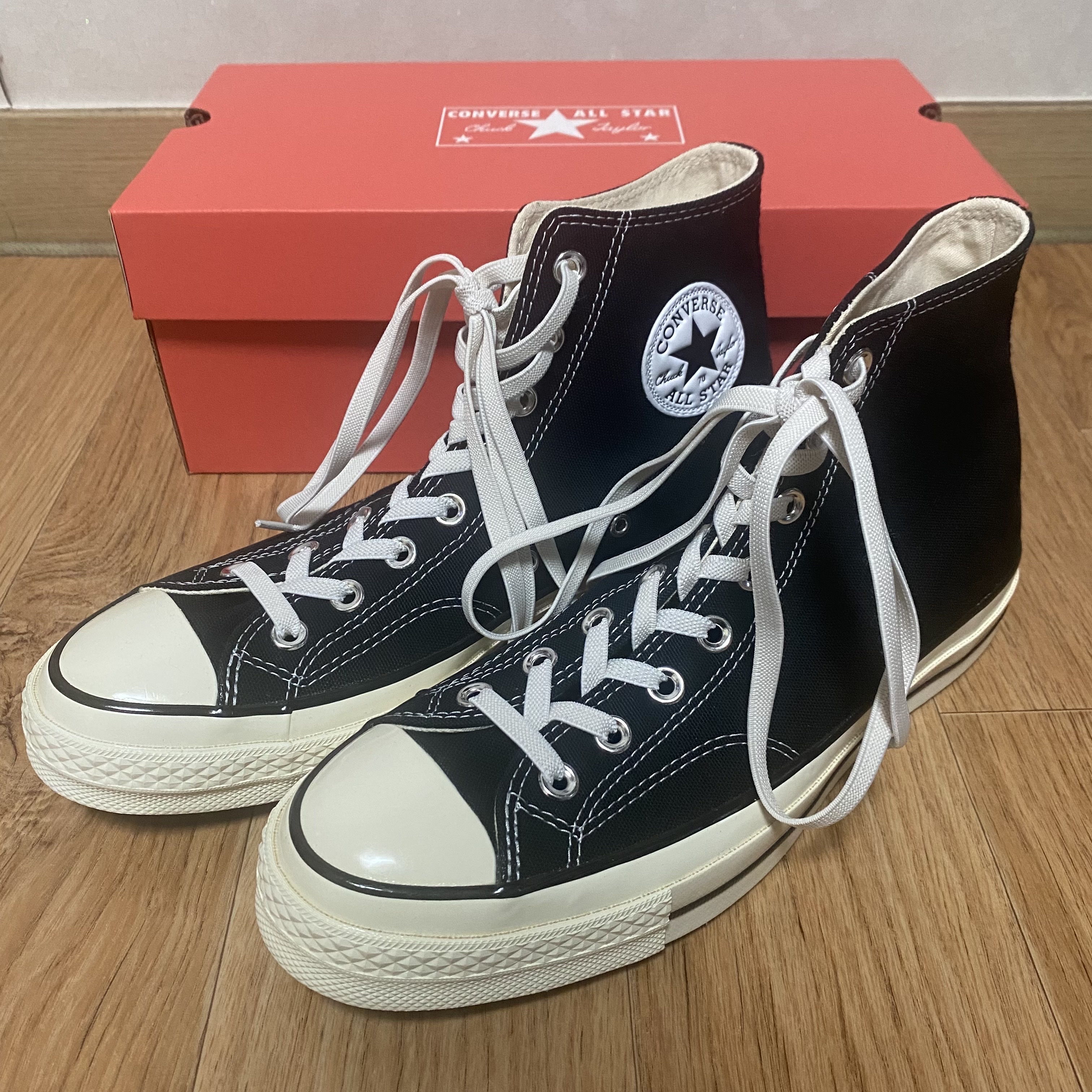 Converse Chuck 70 Hi Black 착용 스타일