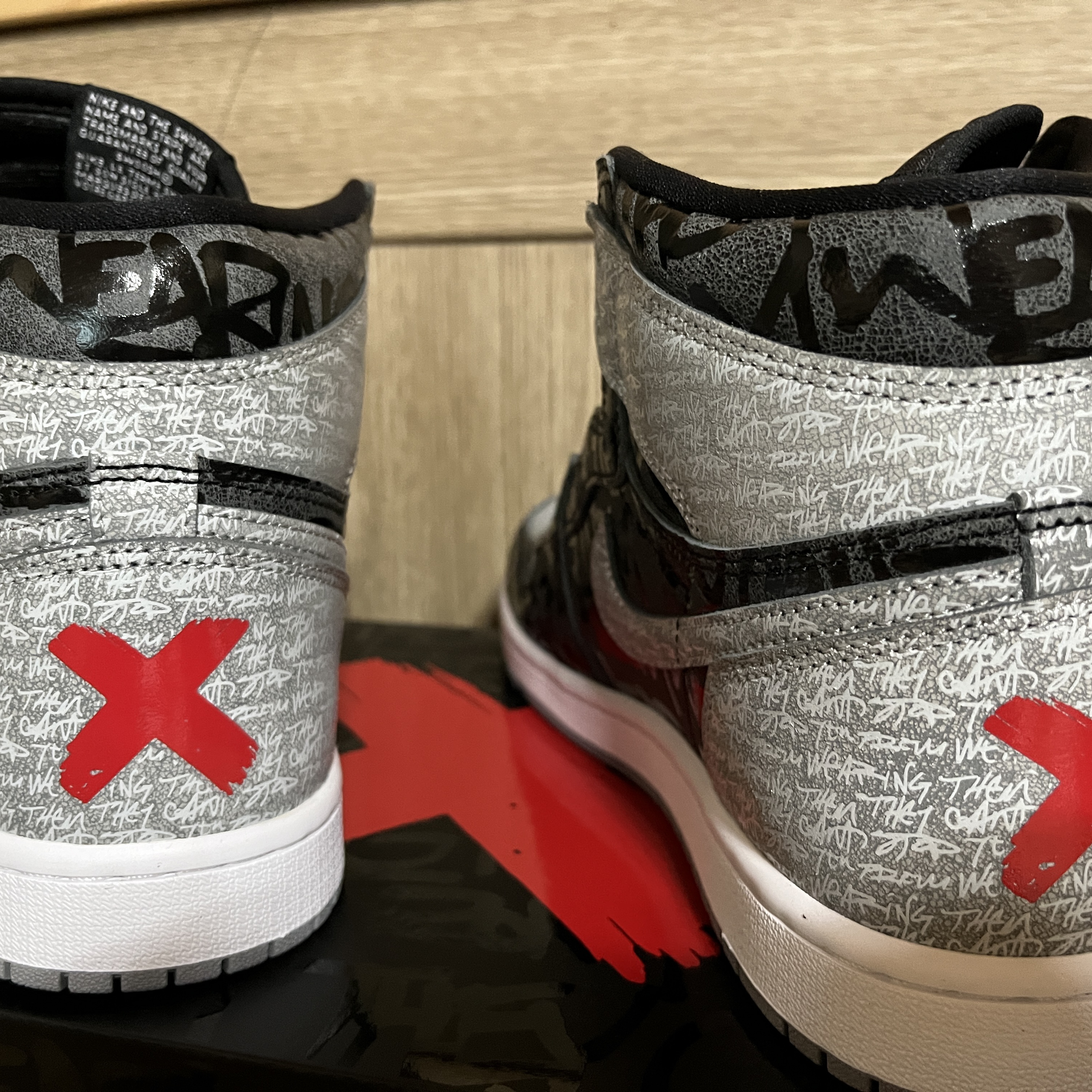 Jordan 1 Retro High OG Rebellionaire 착용 스타일 - 2