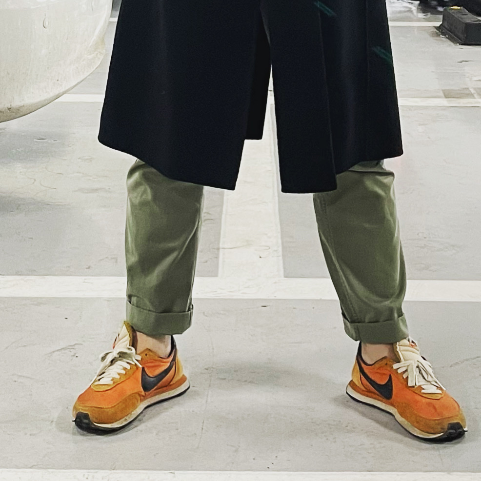 Nike Waffle Trainer 2 SP Starfish 착용 스타일