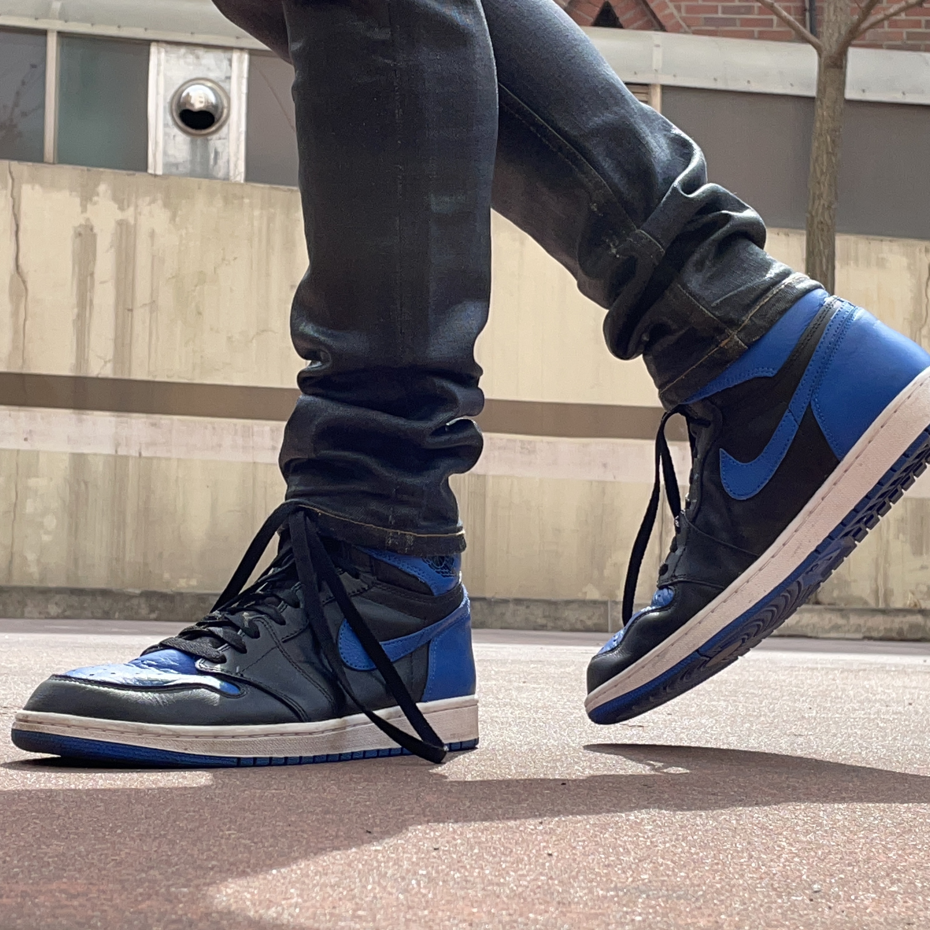 Jordan 1 Retro Royal 2017 착용 스타일 - 3