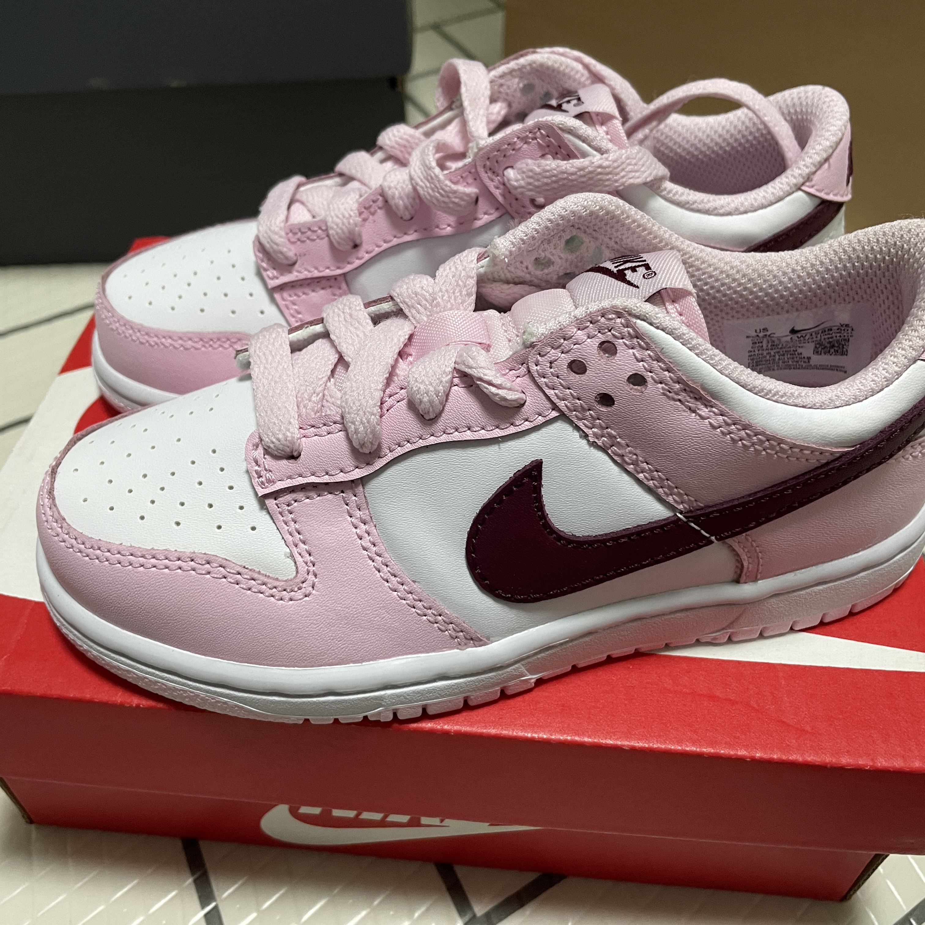 (PS) Nike Dunk Low Pink Foam 착용 스타일