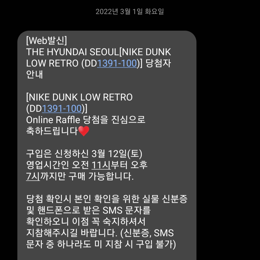 Nike Dunk Low Retro Black 착용 스타일 - 1