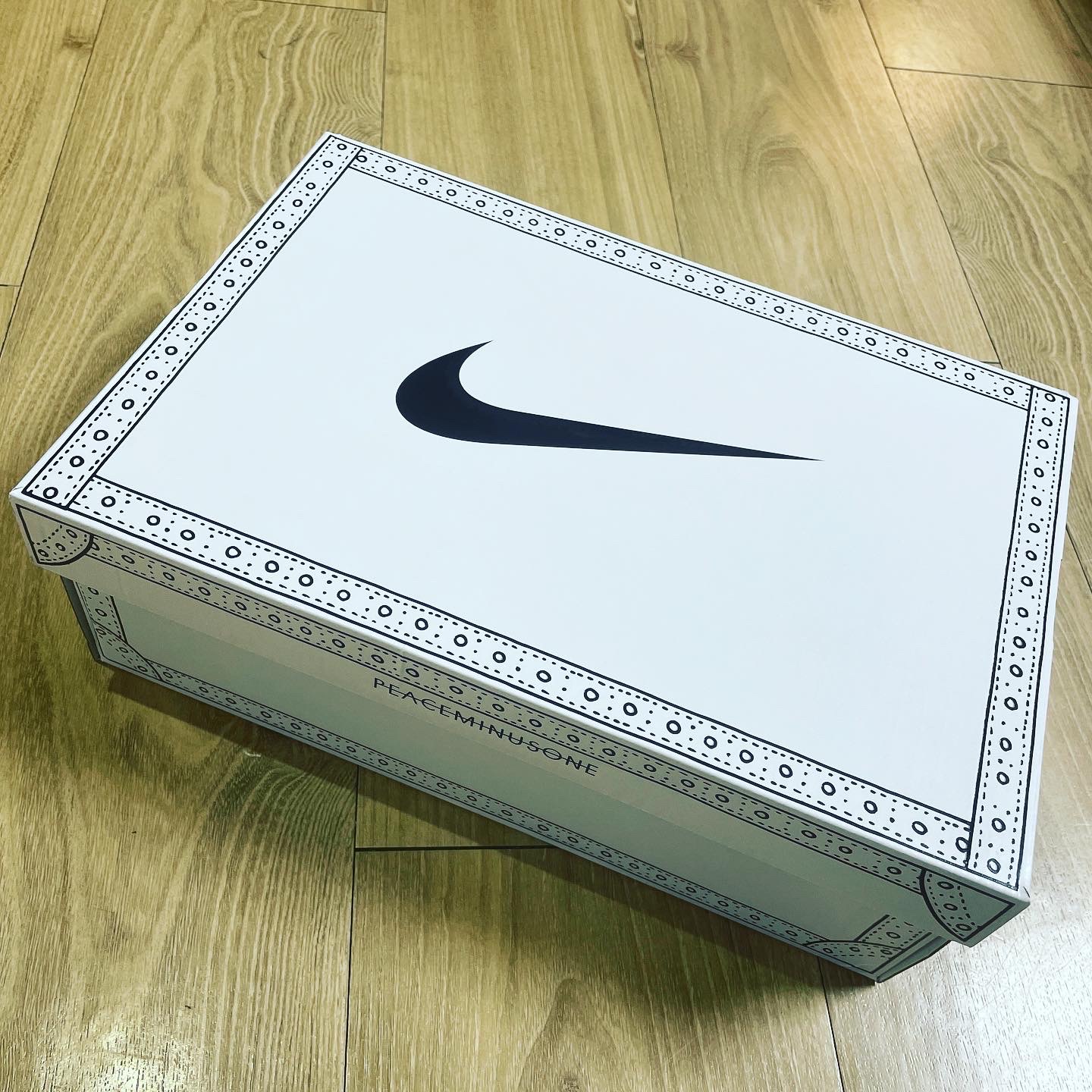 Nike x Peaceminusone Kwondo1 White 착용 스타일 - 1