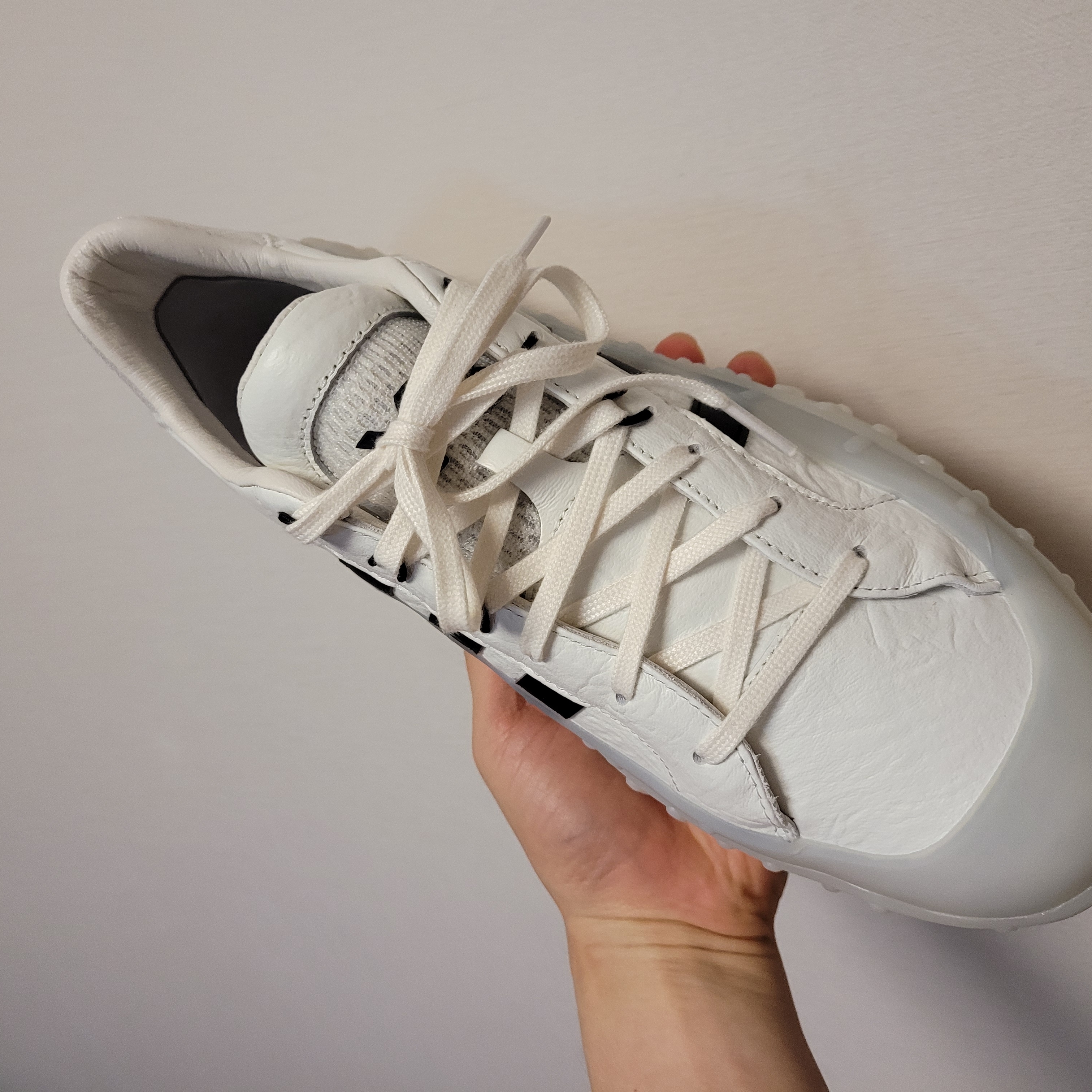 Y-3 GR.1P White Black 착용 스타일 - 3
