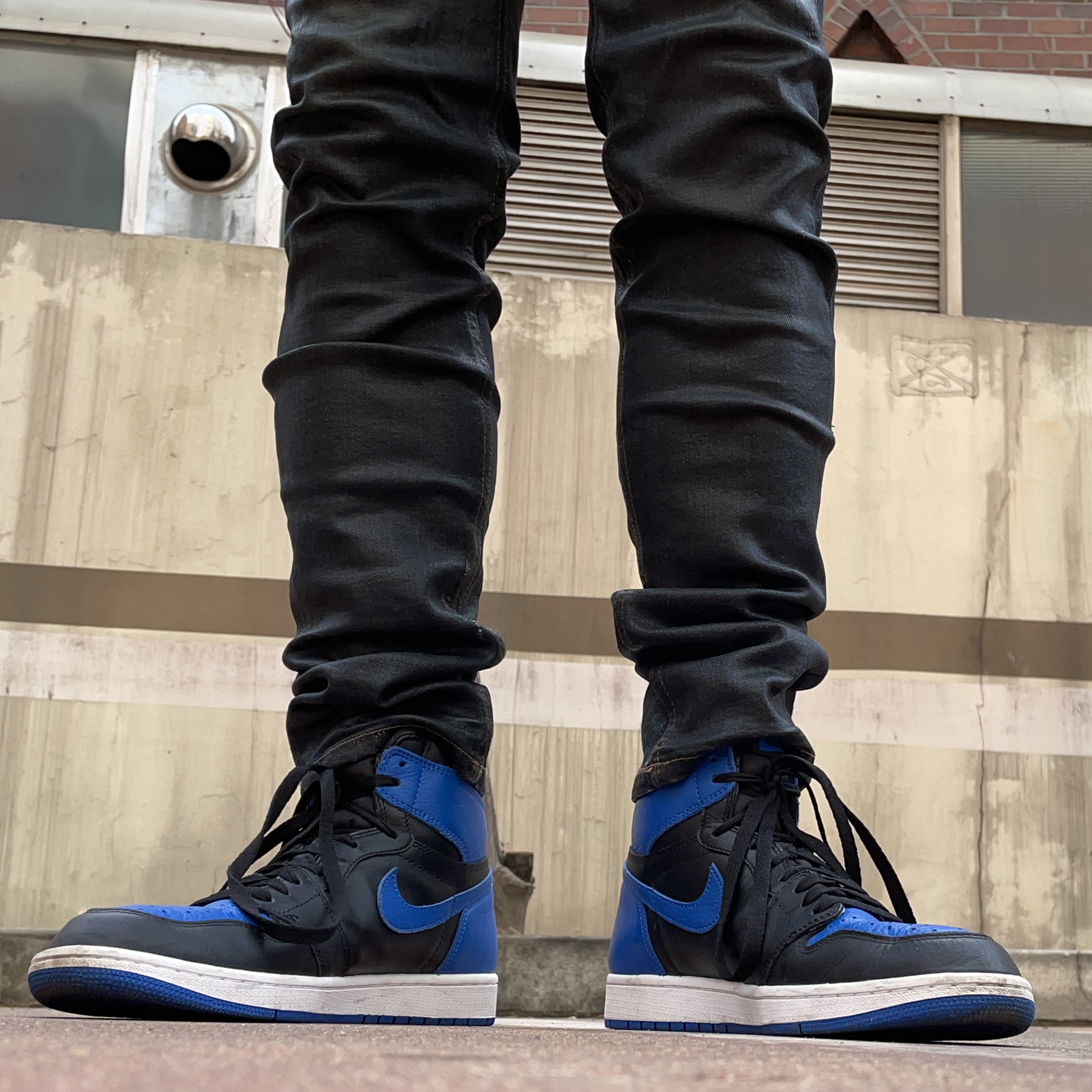 Jordan 1 Retro Royal 2017 착용 스타일 - 2