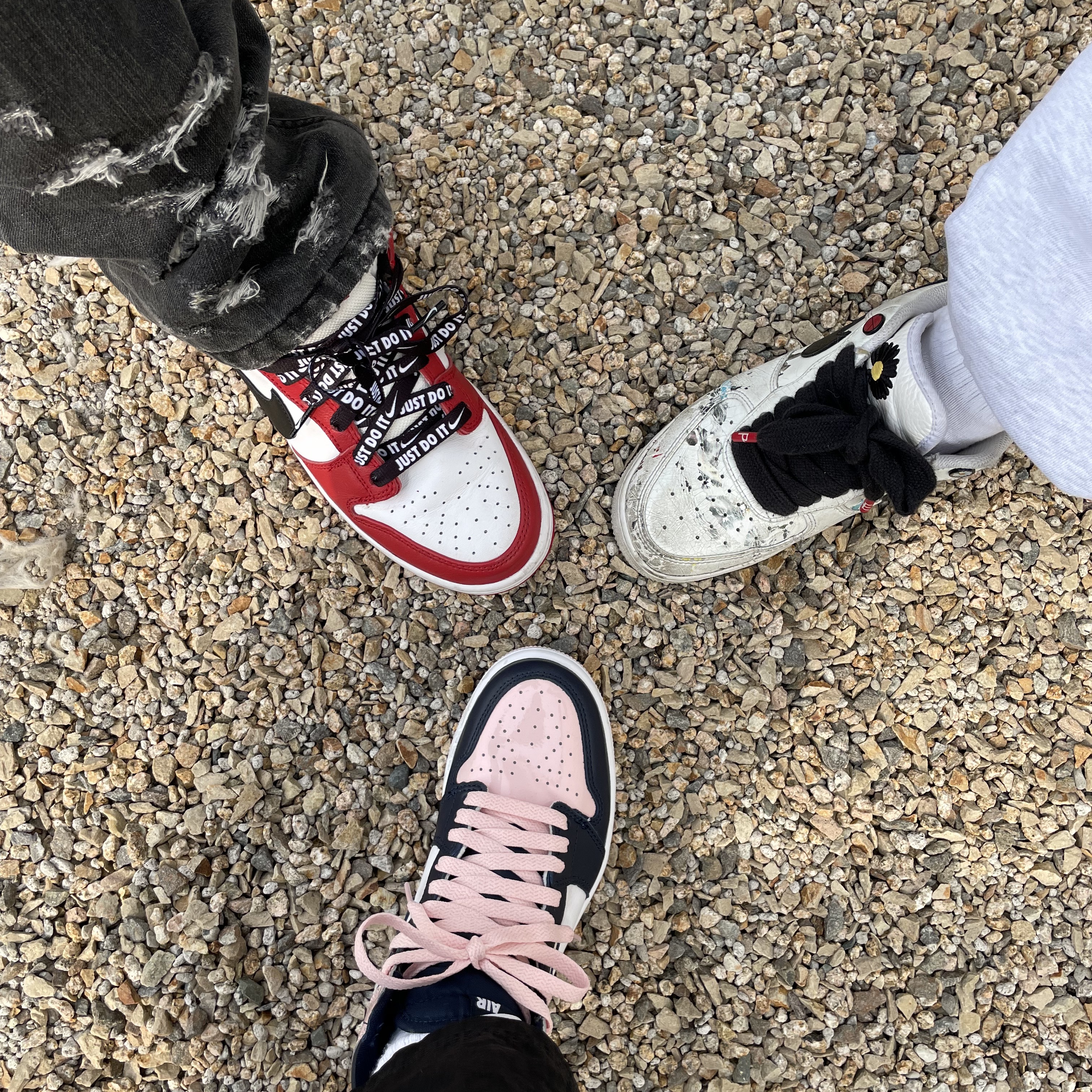 Nike x Peaceminusone Air Force 1 Low Para-Noise 2.0, Nike SB Dunk Low Pro Chicago 착용 스타일