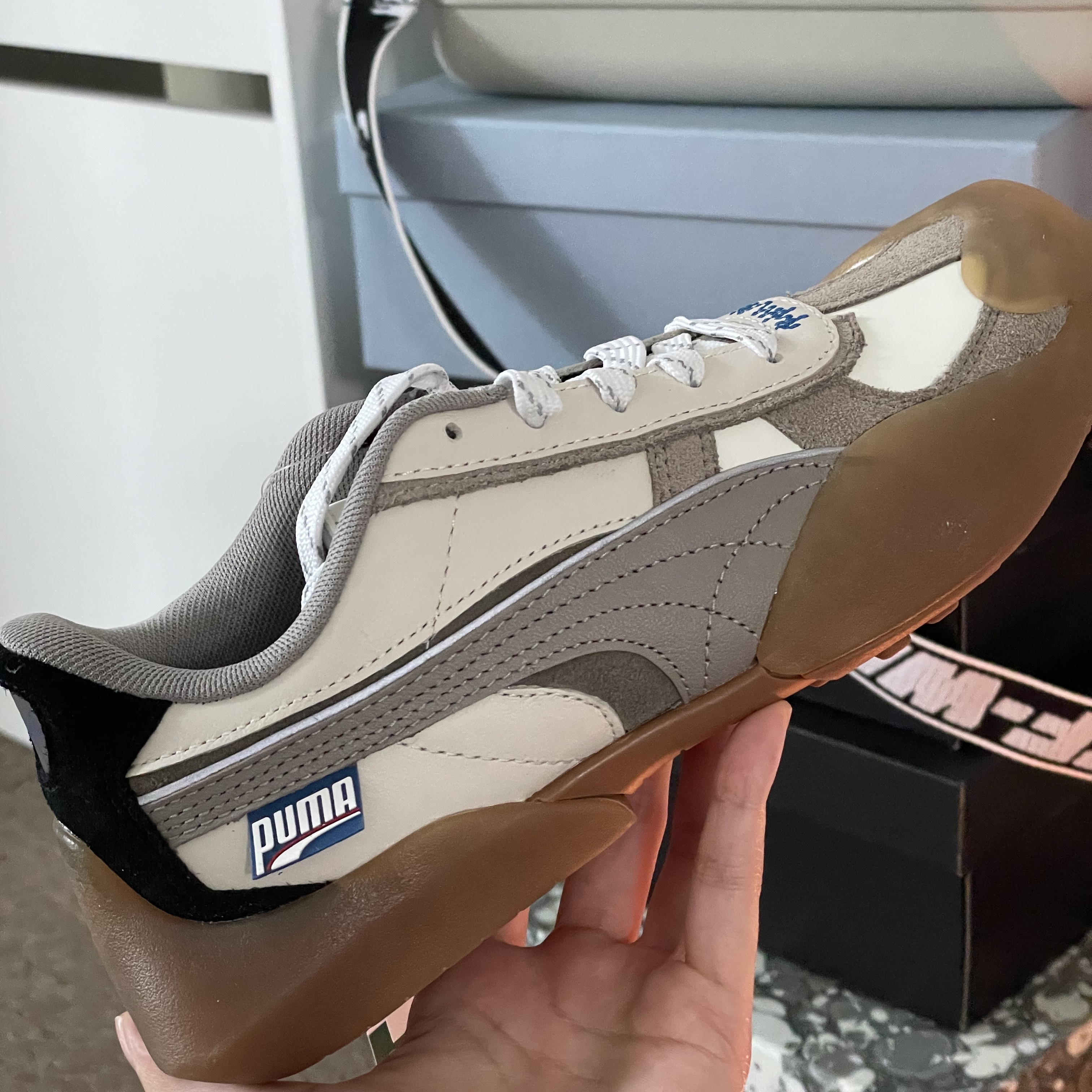 Puma x Ader Error Vaderon White 착용 스타일 - 3