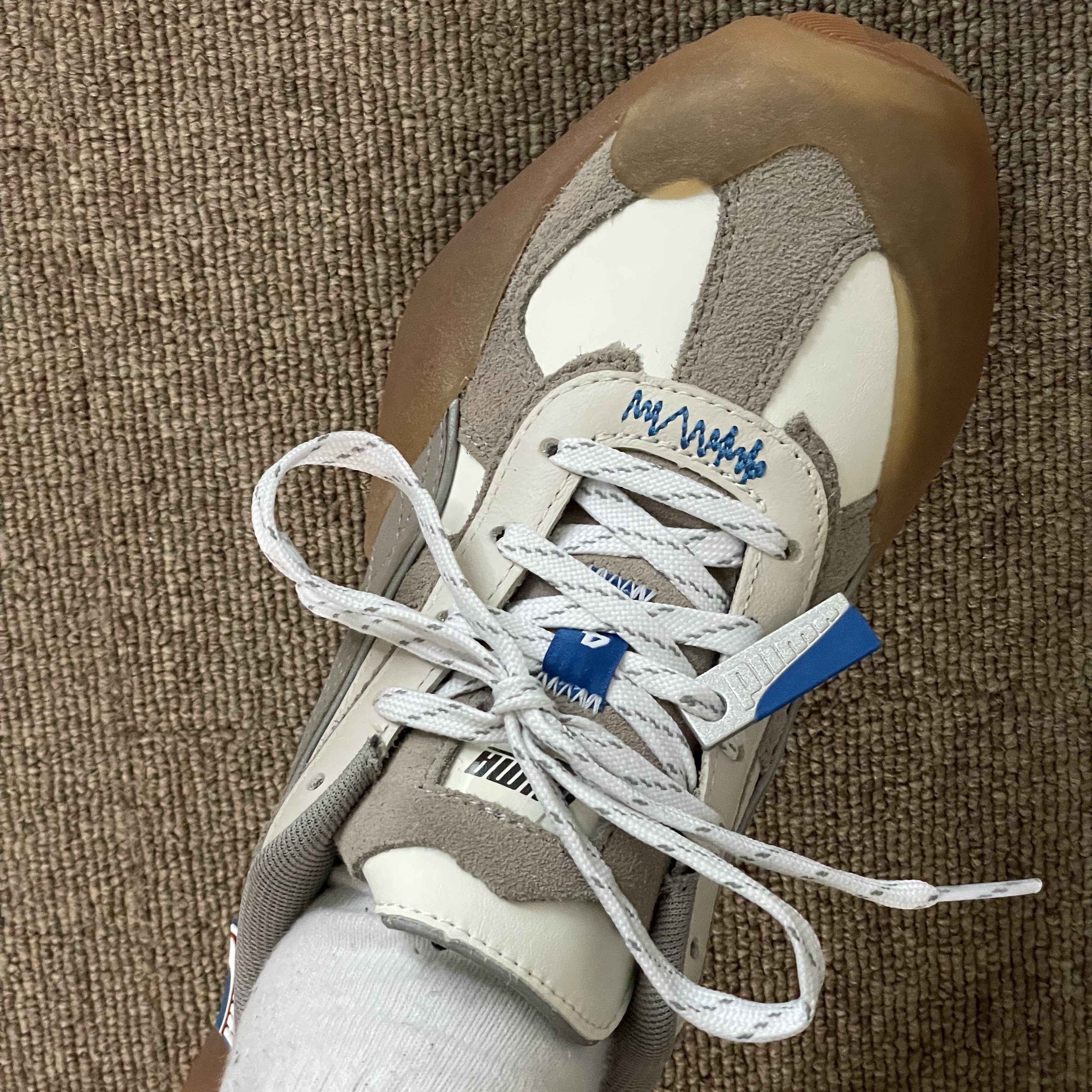 Puma x Ader Error Vaderon White 착용 스타일 - 1