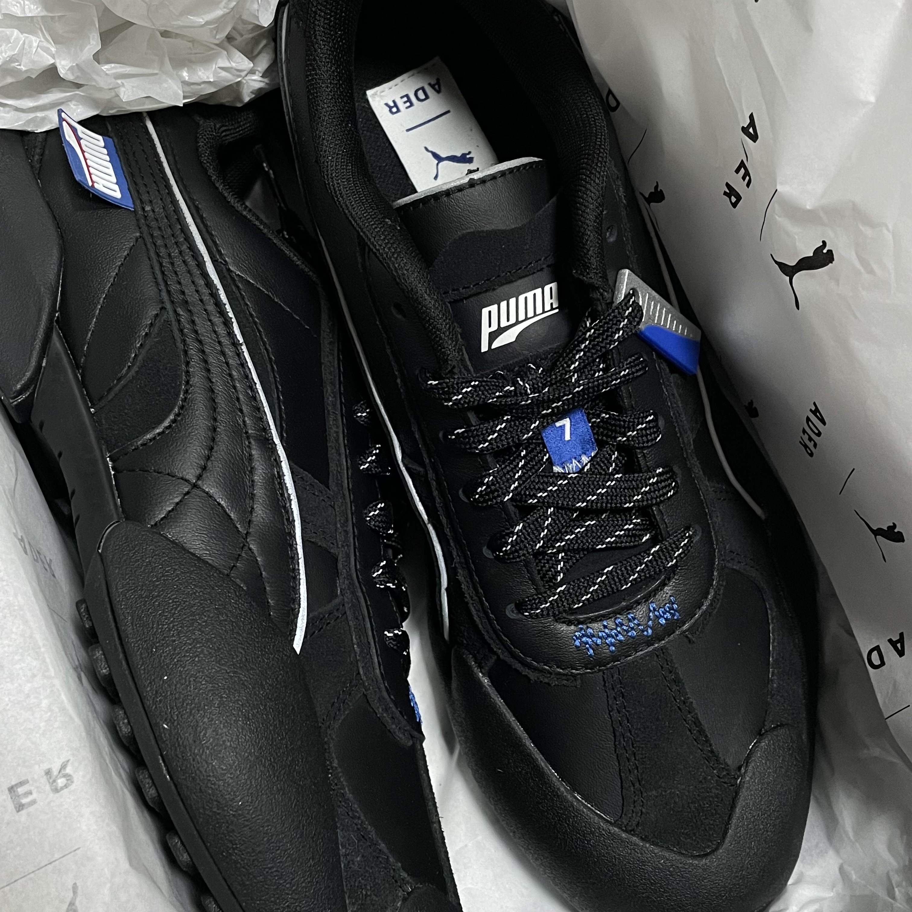 Puma x Ader Error Vaderon Black 착용 스타일 - 4
