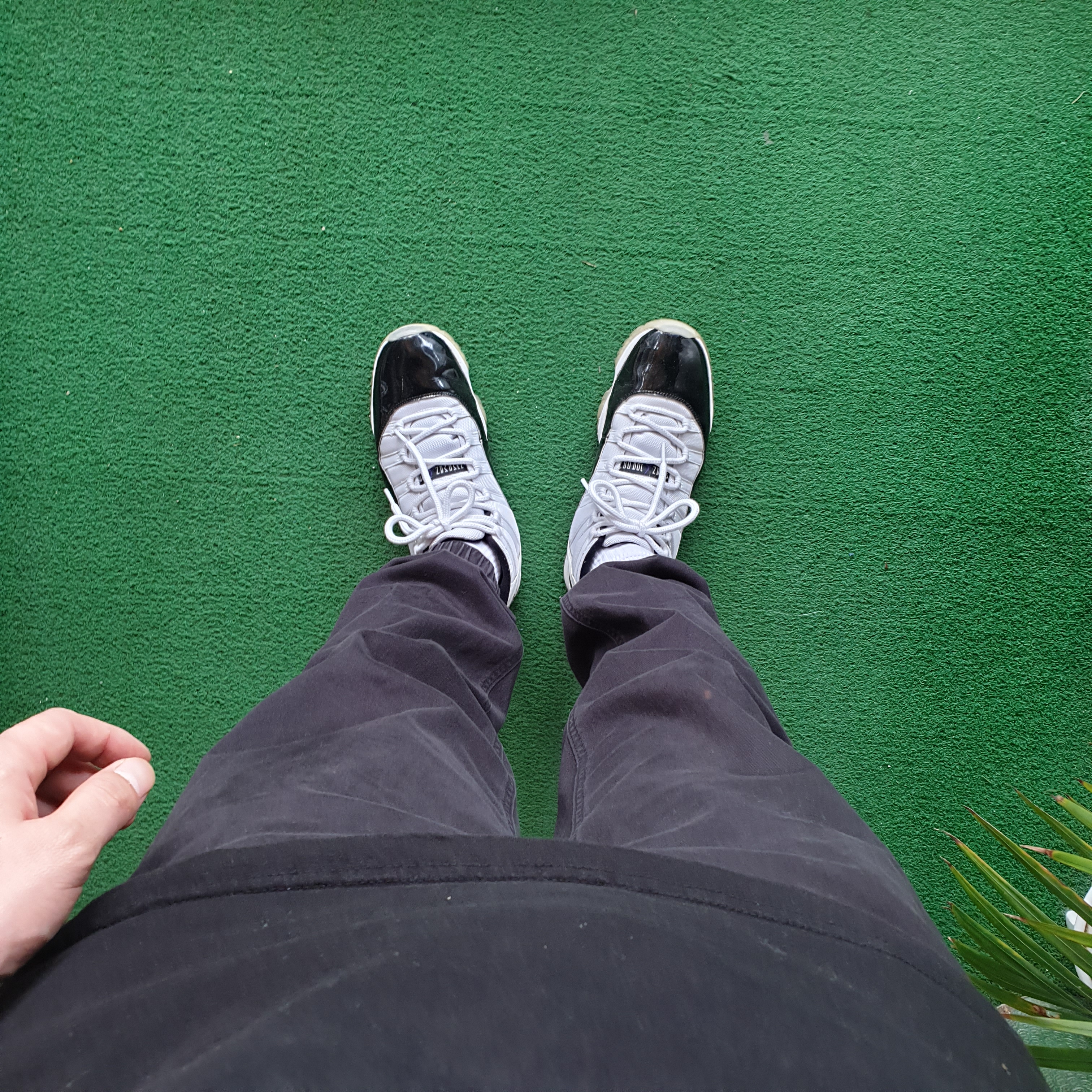Jordan 11 Retro Concord 2018 착용 스타일