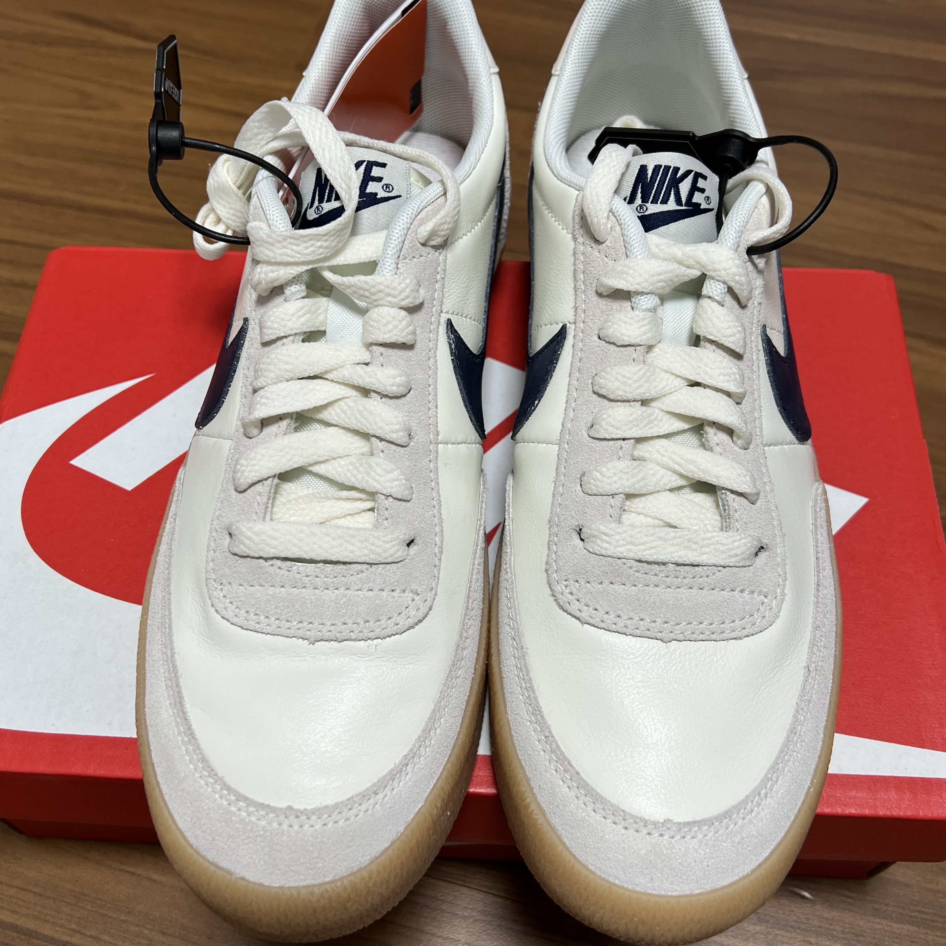 Nike x J.Crew Killshot 2 Sail Midnight Navy 착용 스타일 - 3