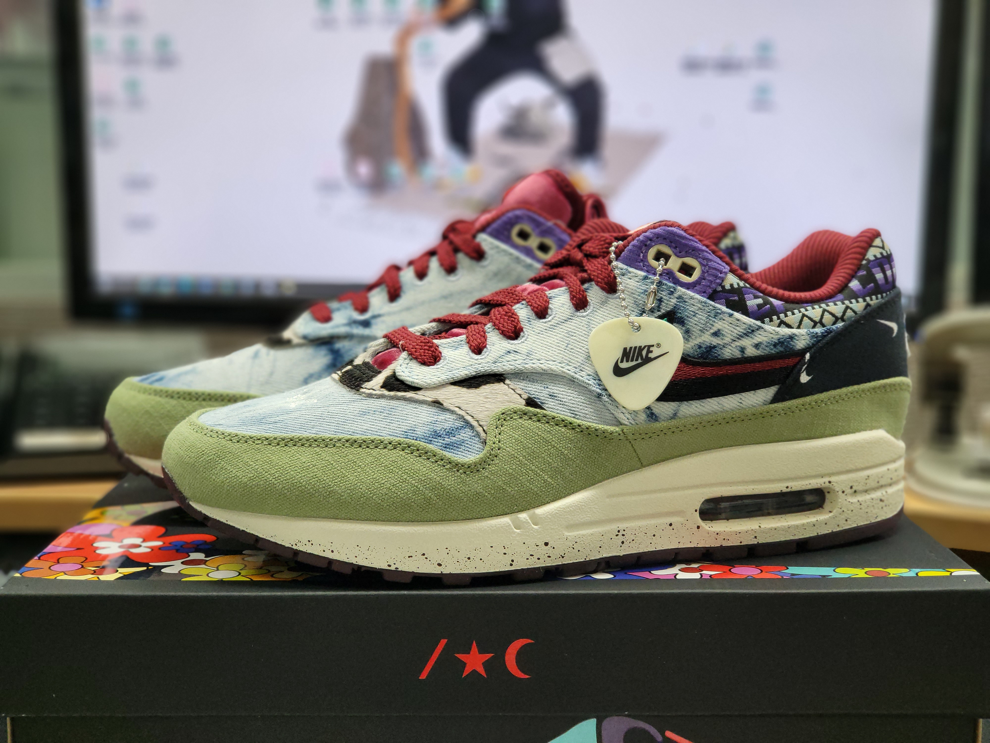 Nike x Concepts Air Max 1 SP Mellow 착용 스타일