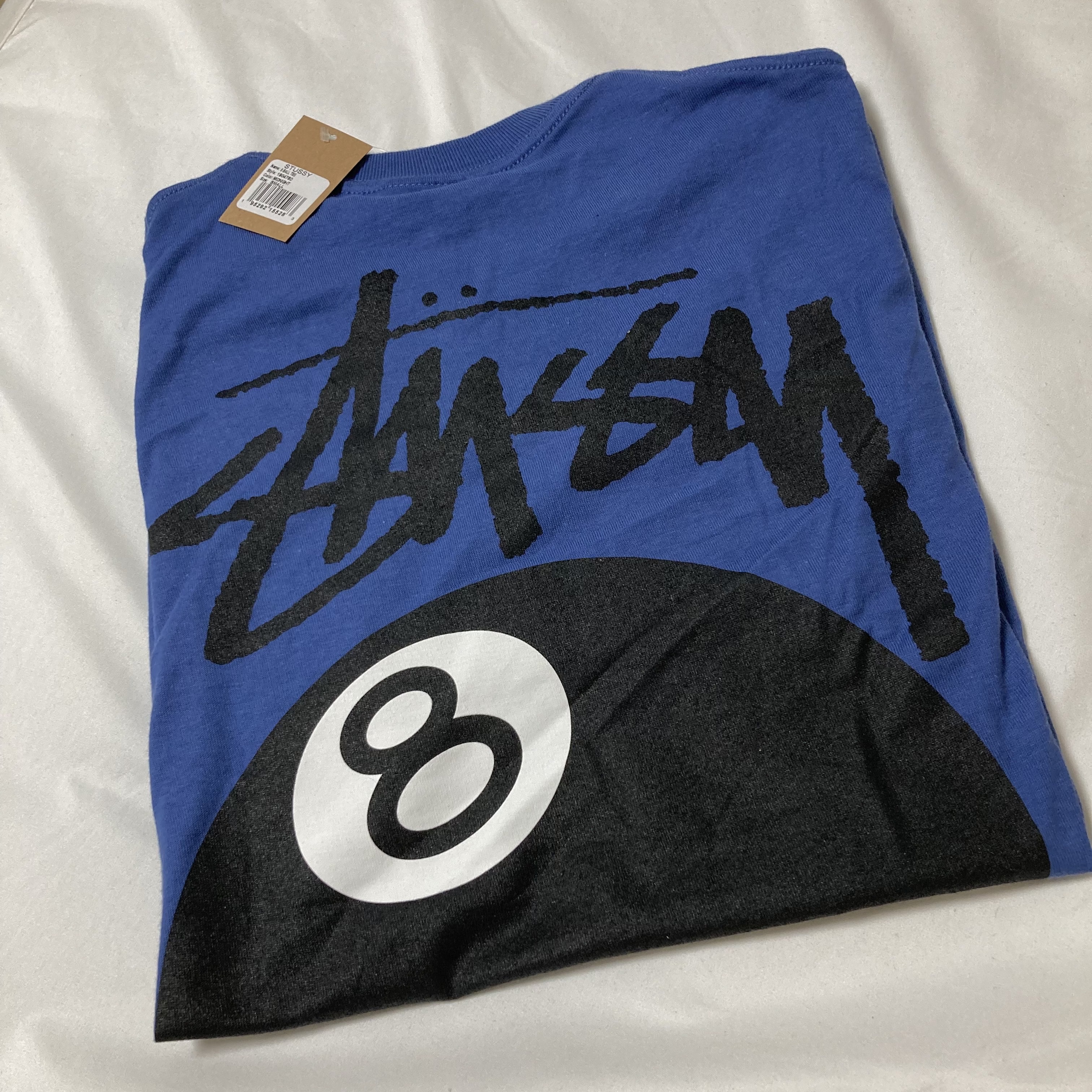 Stussy 8 Ball T-Shirt Midnight - 22SS 착용 스타일