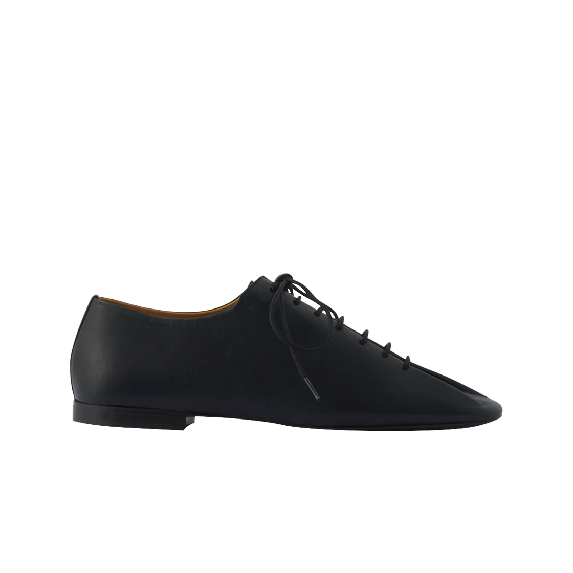 FO265-LL147-999 (W) Lemaire Flat Derbies Black