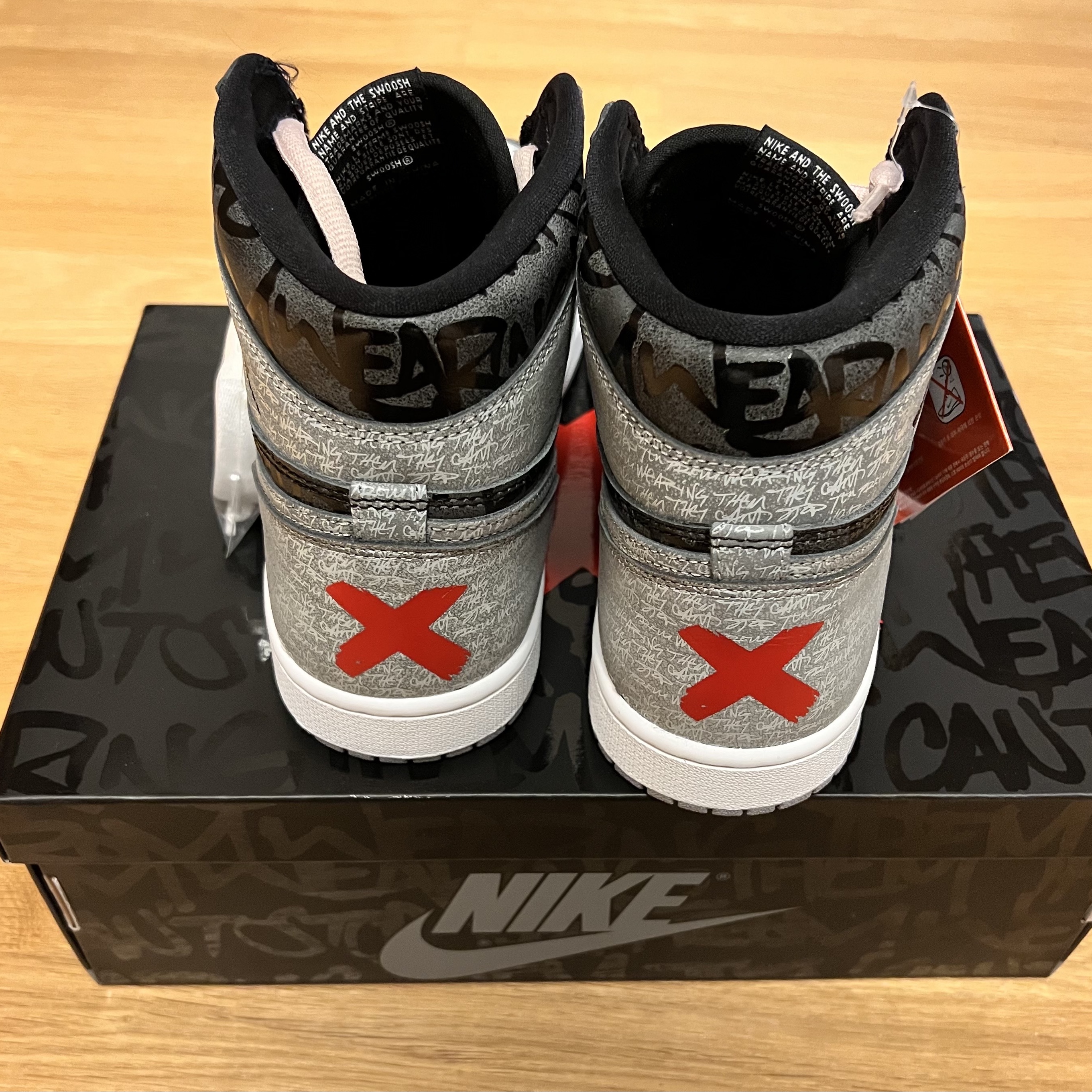 Jordan 1 Retro High OG Rebellionaire 착용 스타일 - 2