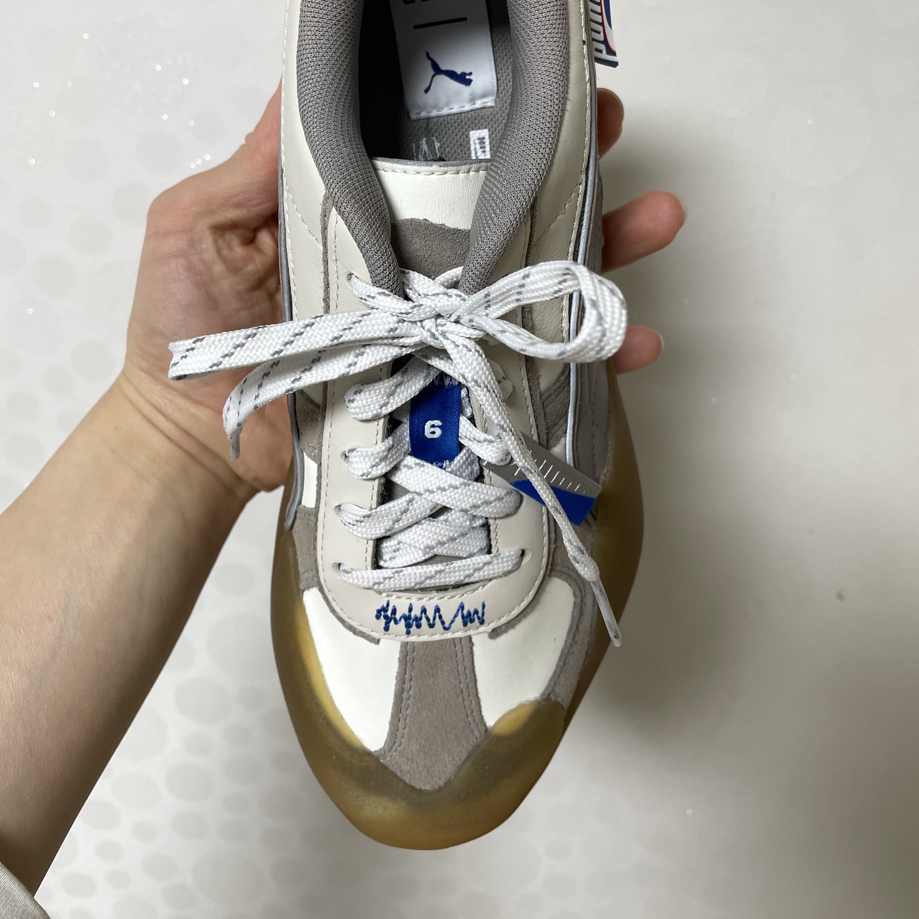 Puma x Ader Error Vaderon White 착용 스타일 - 3
