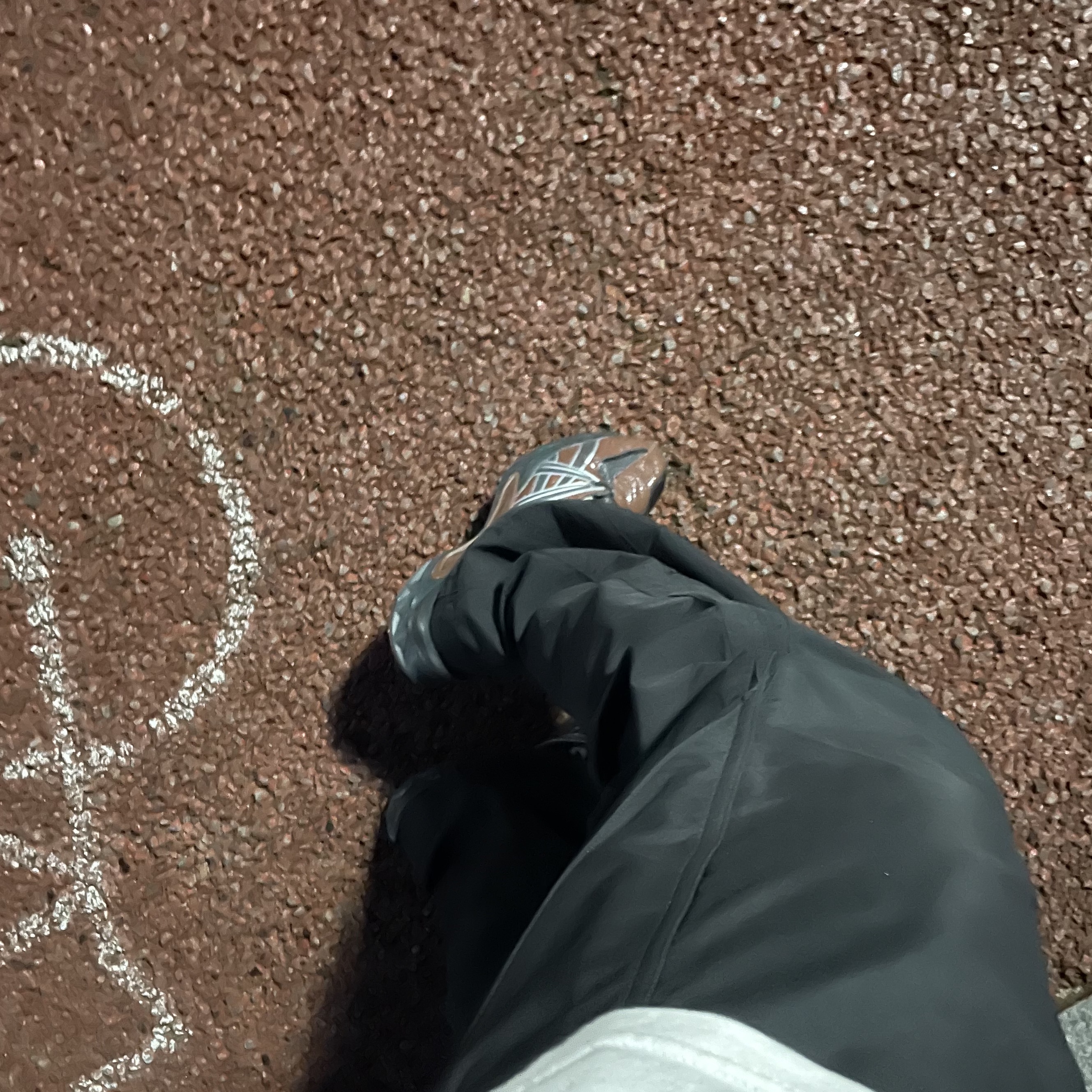 Asics HN2-S Protoblast Chocolate Brown, Arc'teryx Atom LT Hoody Glitch 착용 스타일 - 3