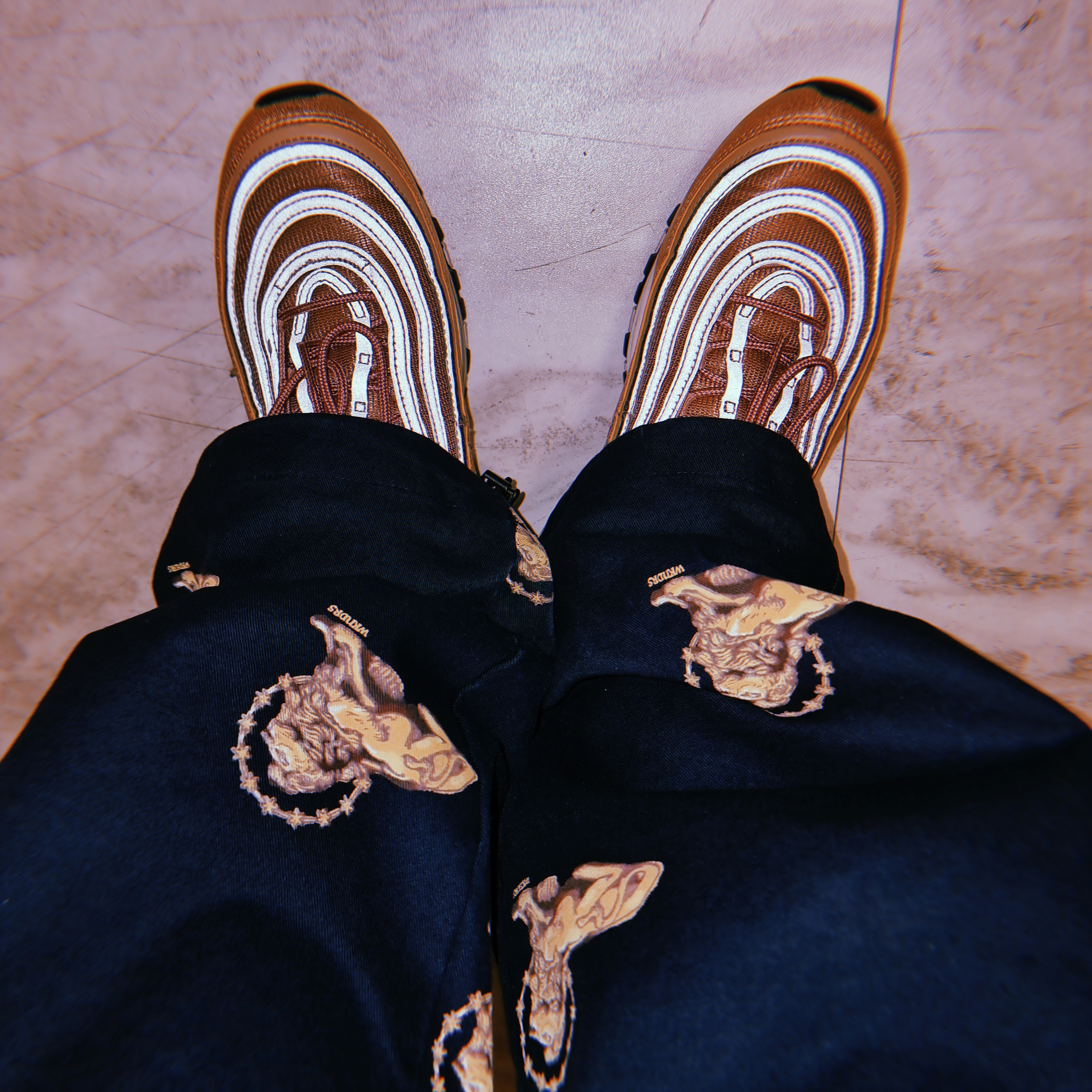 Nike Air Max 97 Bronze 착용 스타일 - 2