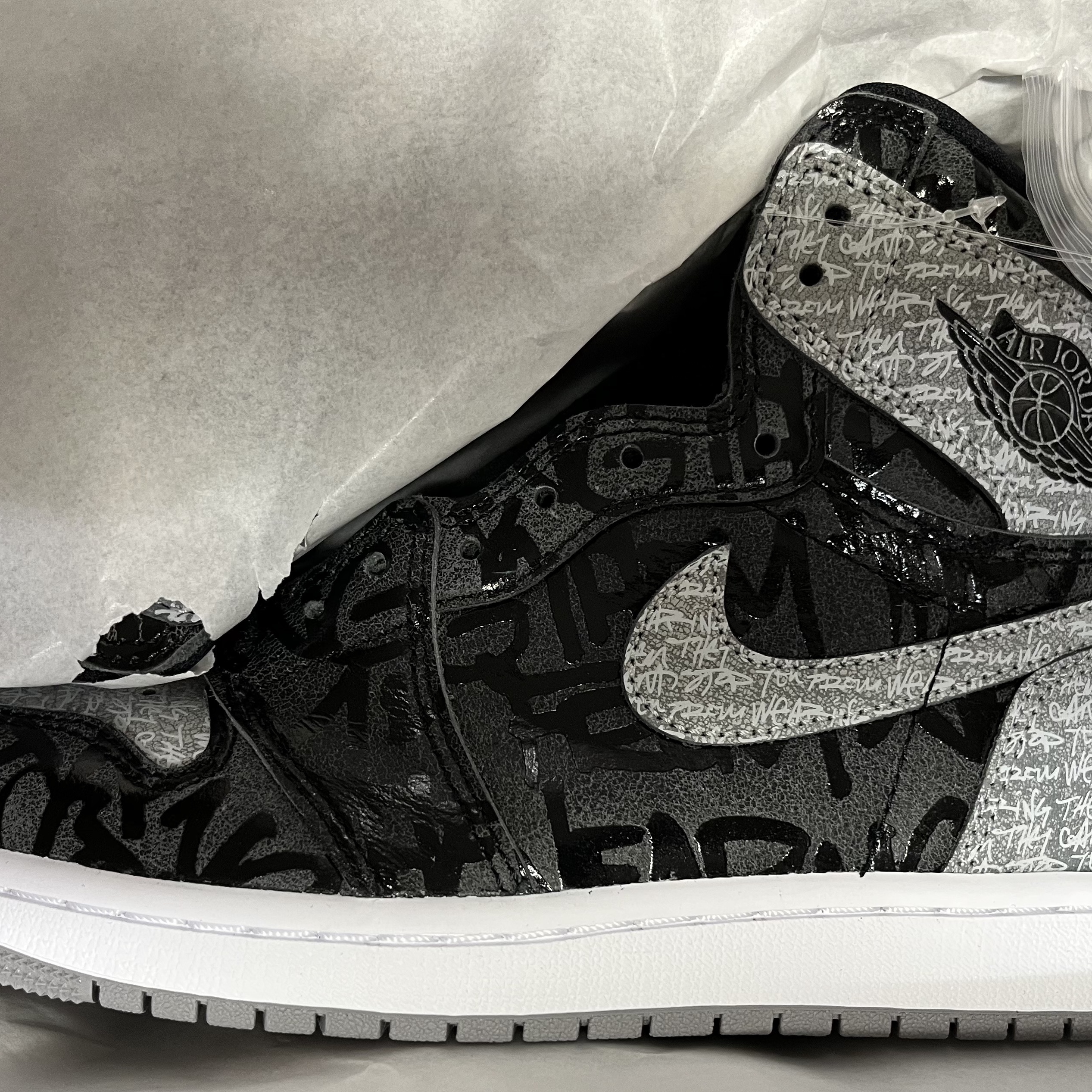 Jordan 1 Retro High OG Rebellionaire 착용 스타일 - 3