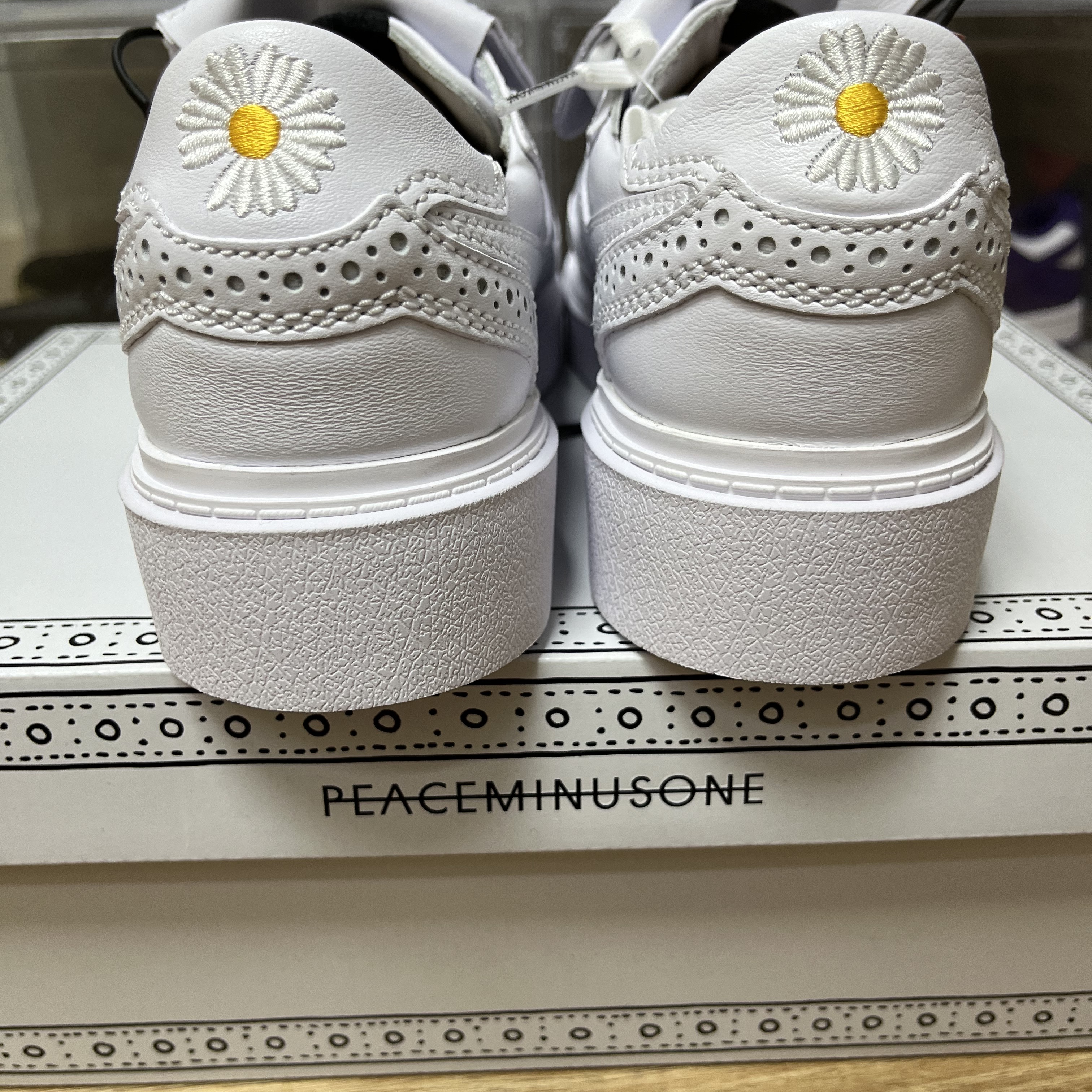 Nike x Peaceminusone Kwondo1 White 착용 스타일 - 2