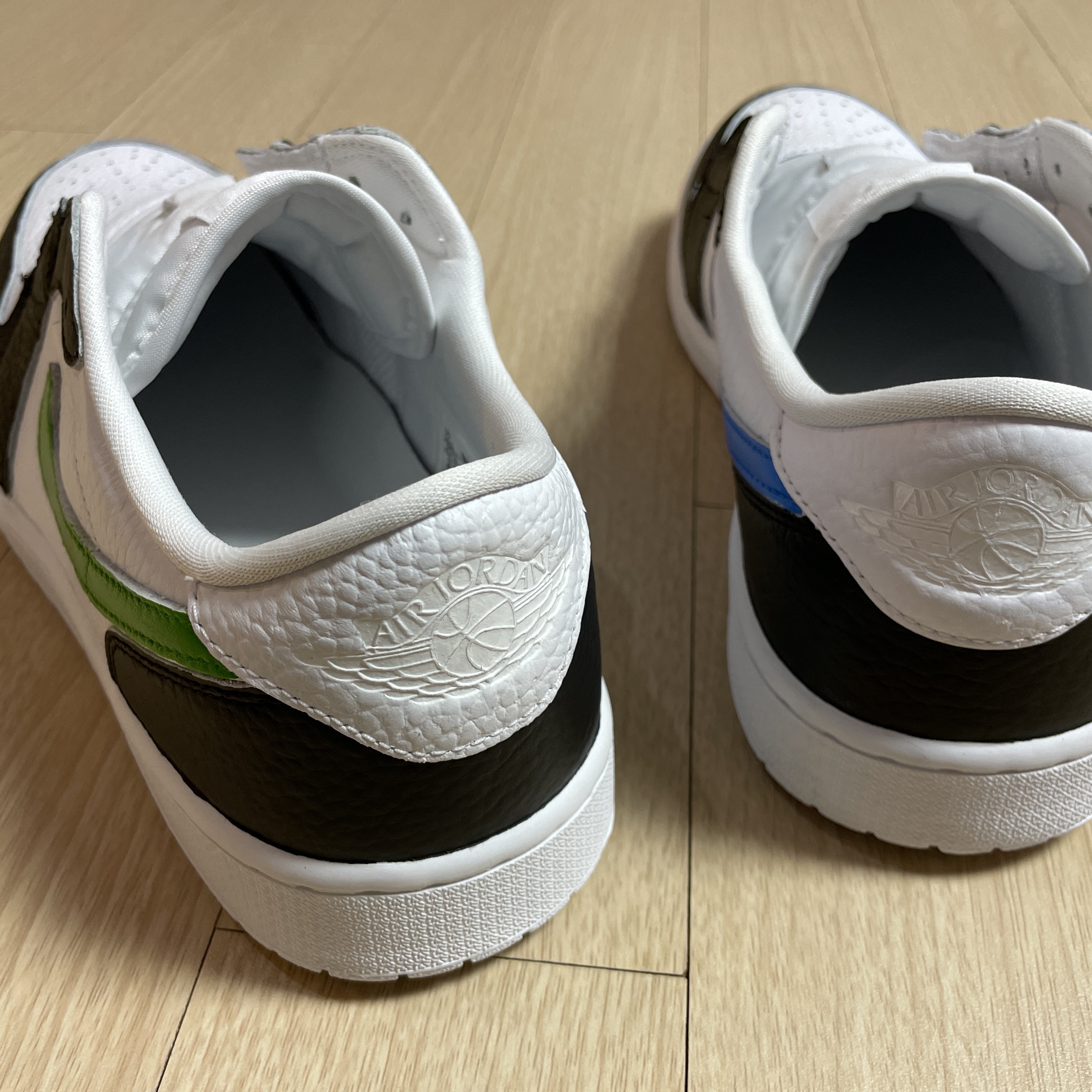 Jordan 1 Low Golf Triple White 착용 스타일 - 1