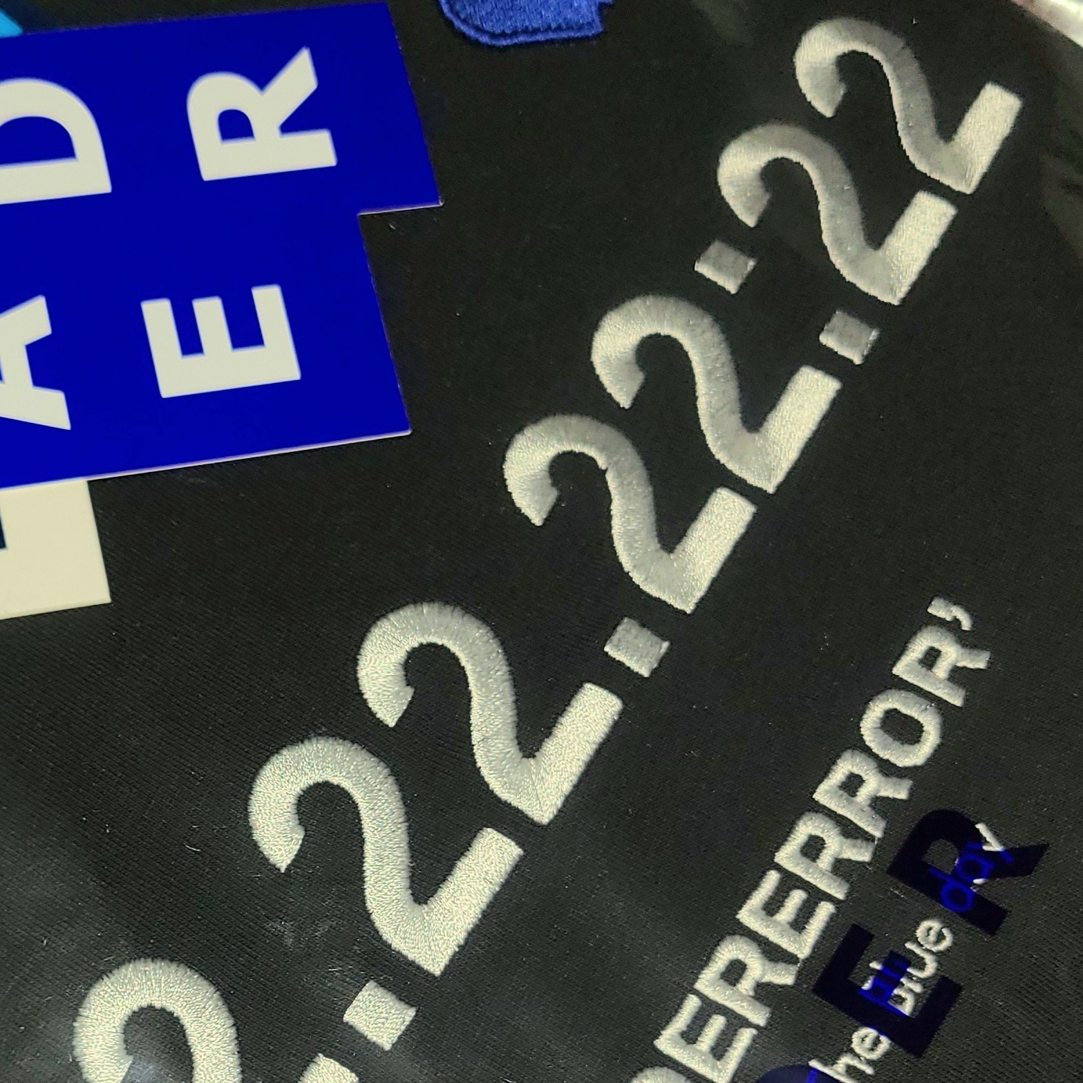 Ader Error Two's Day T-Shirt Noir 착용 스타일