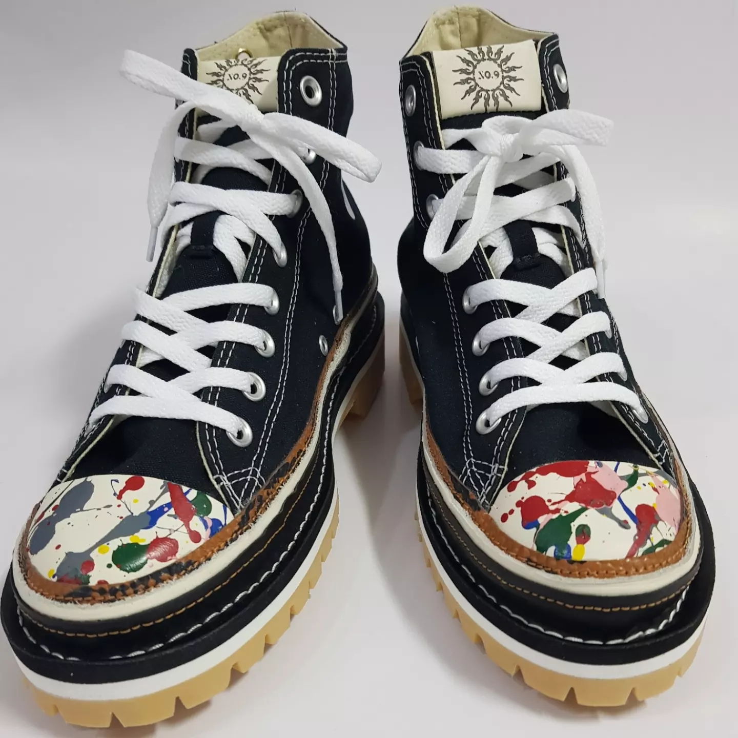 Converse Chuck Taylor All Star Hi Black 착용 스타일 - 4