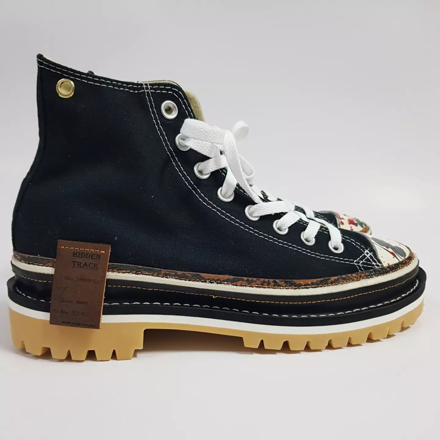 Converse Chuck Taylor All Star Hi Black 착용 스타일 - 1