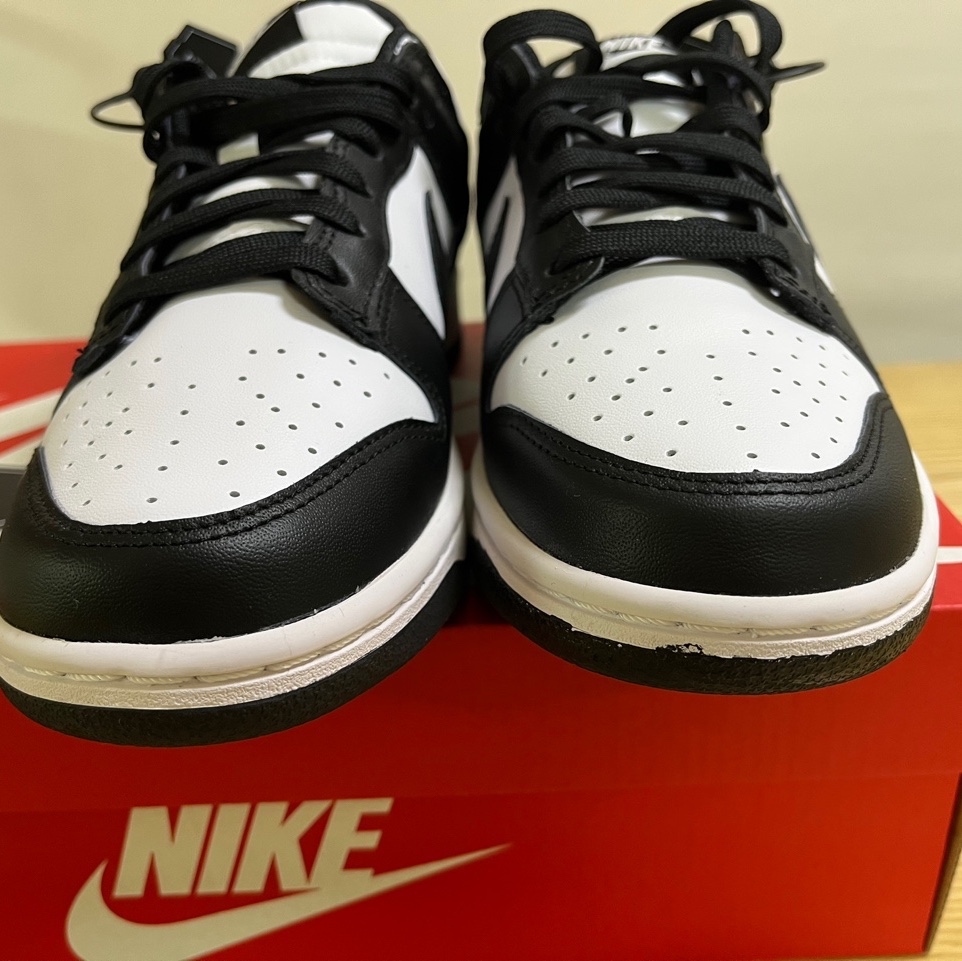 (W) Nike Dunk Low Black 착용 스타일 - 2