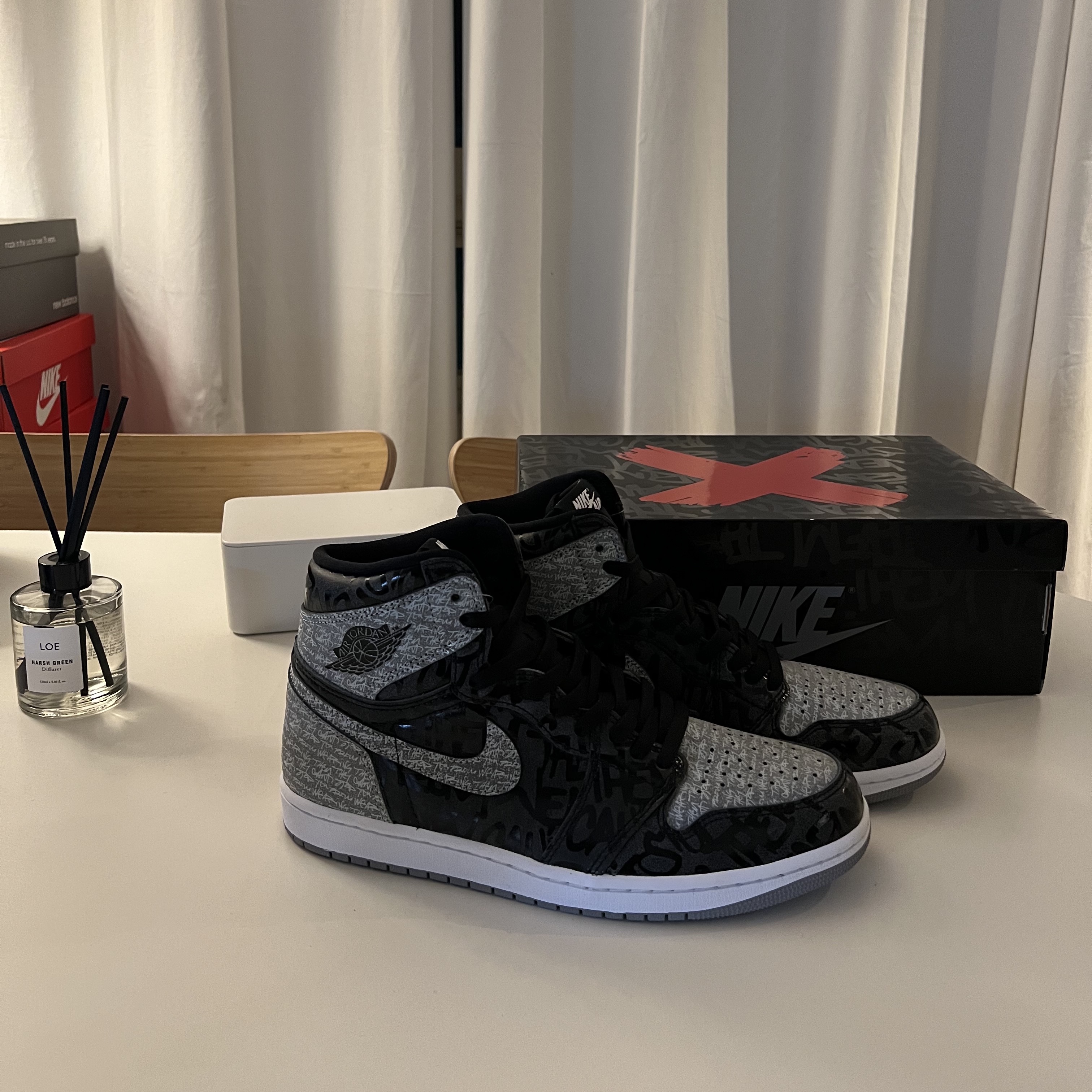 Jordan 1 Retro High OG Rebellionaire 착용 스타일
