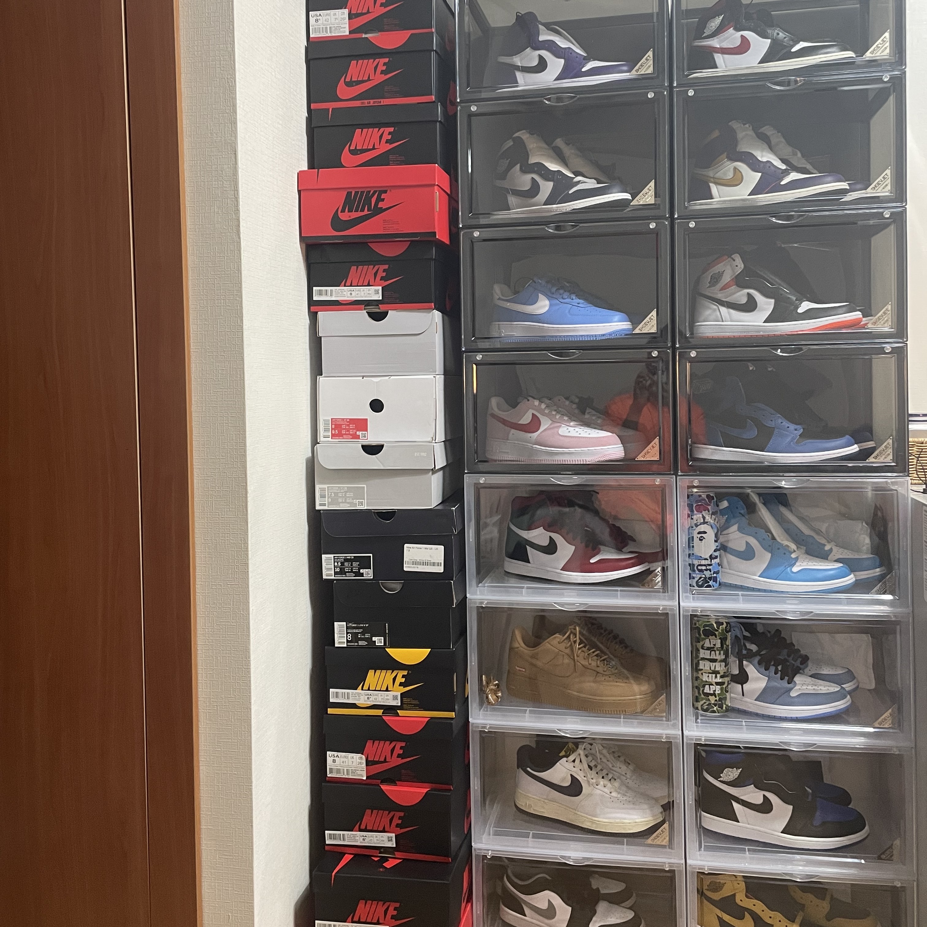 Jordan 1 Retro High OG University Blue, Jordan 1 Retro High OG Royal Toe 착용 스타일