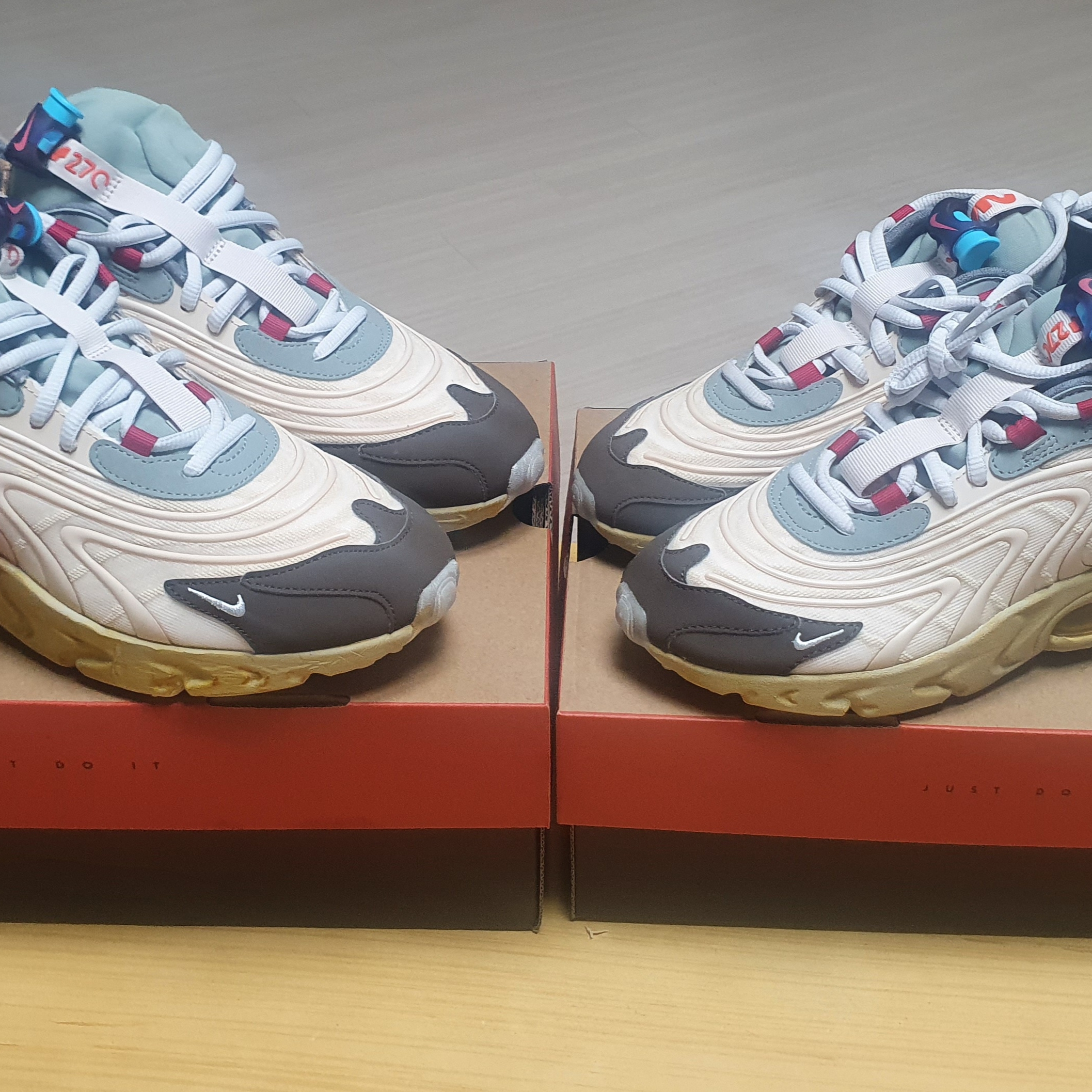 Nike x Travis Scott Air Max 270 React Cactus Trails 착용 스타일