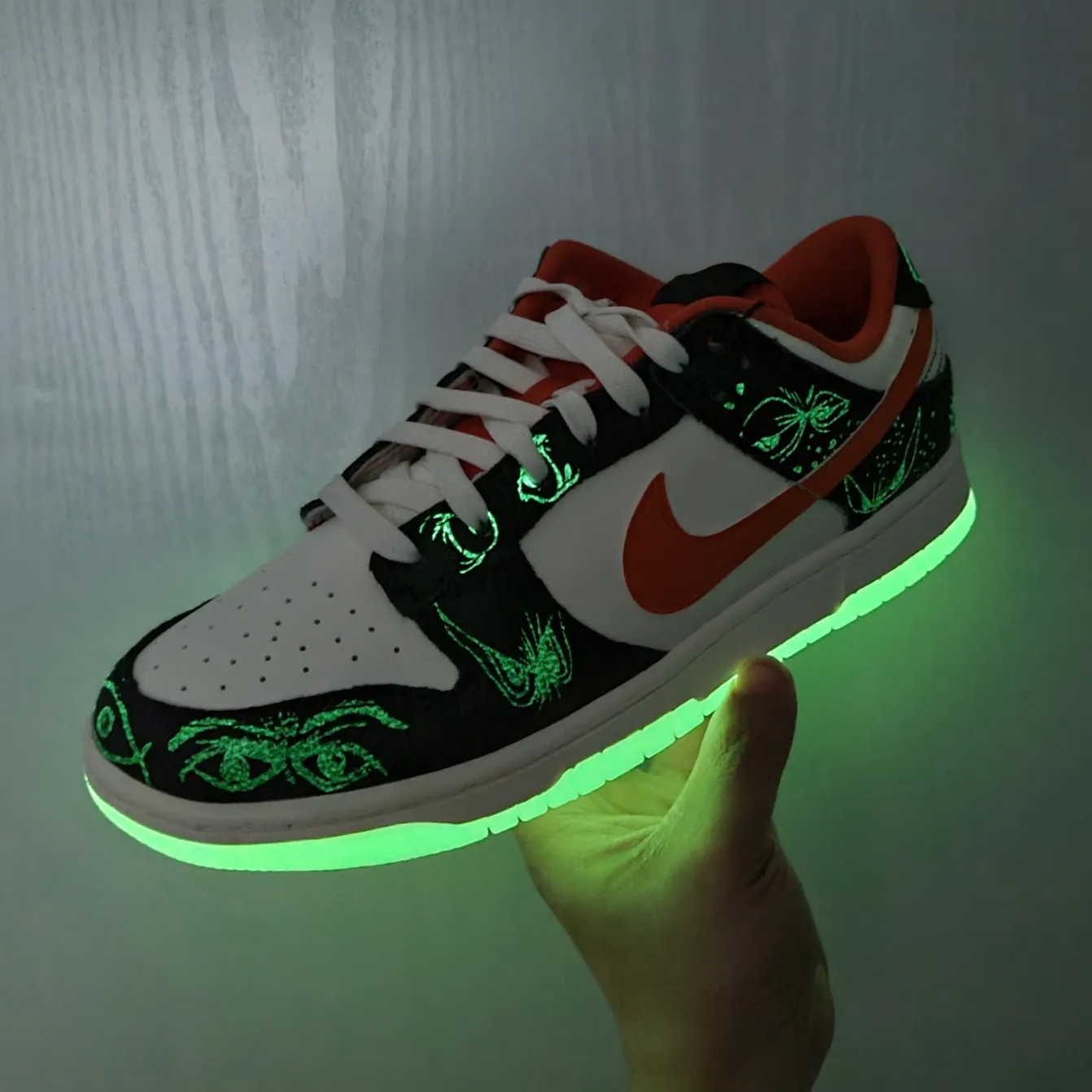 Nike Dunk Low Retro PRM Halloween 착용 스타일 - 1