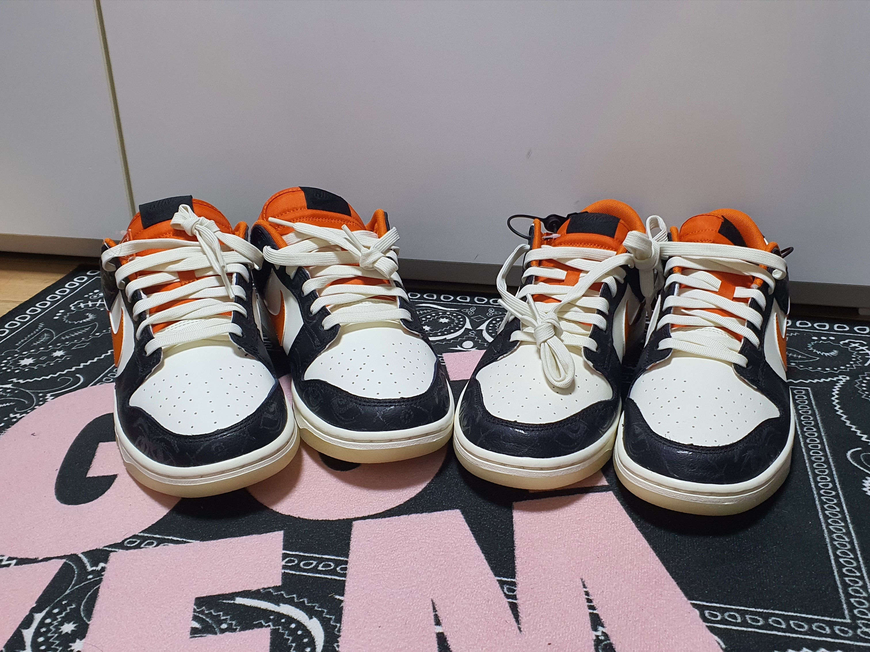 Nike Dunk Low Retro PRM Halloween 착용 스타일 - 1