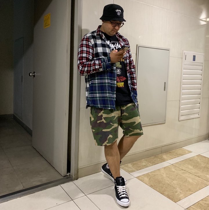 Stussy Stock Bucket Hat Black 착용 스타일