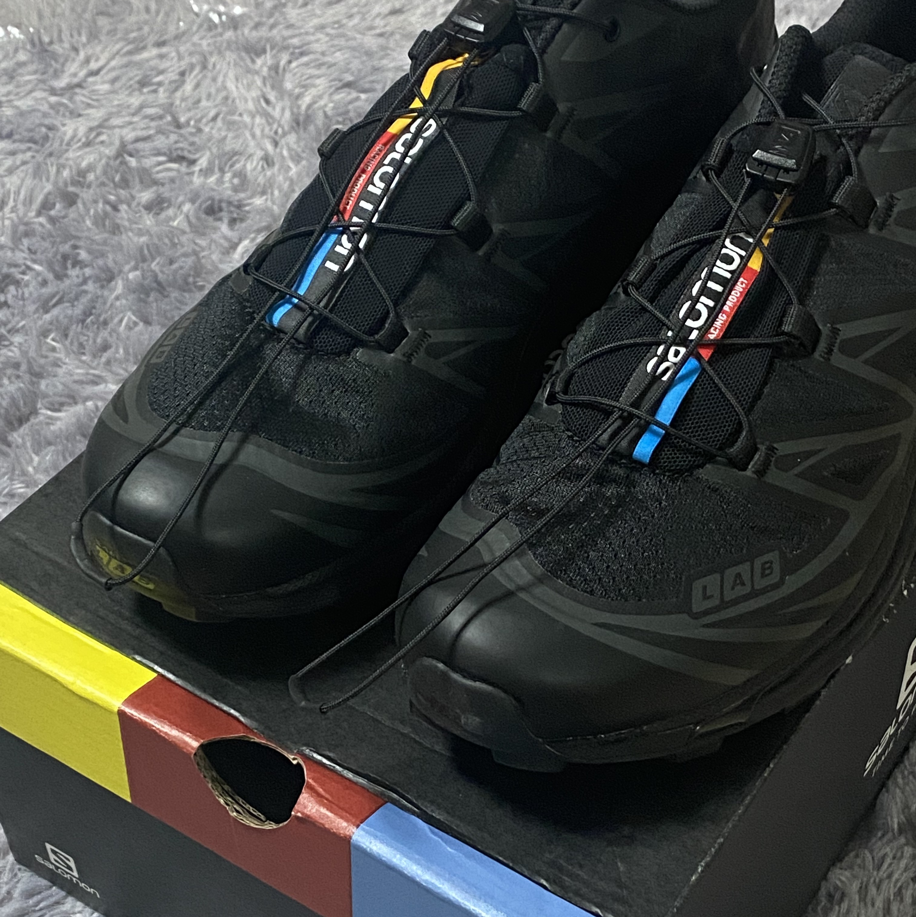 Salomon XT-6 ADV Black 착용 스타일