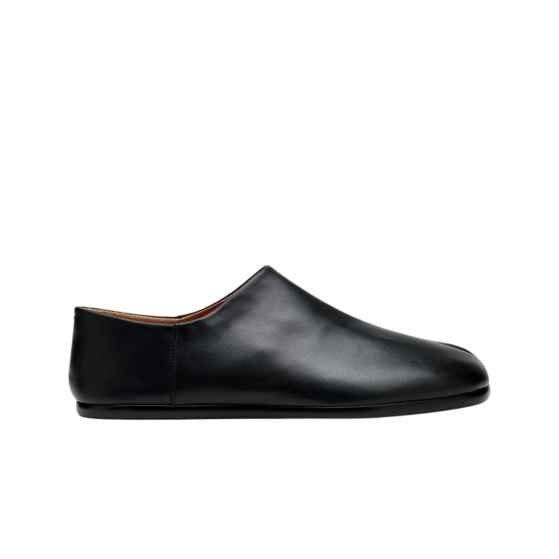 메종 마르지엘라 슬립온 타비 슈즈 카프스킨 블랙(Maison Margiela Slip-On Tabi Shoes Calfskin Black)